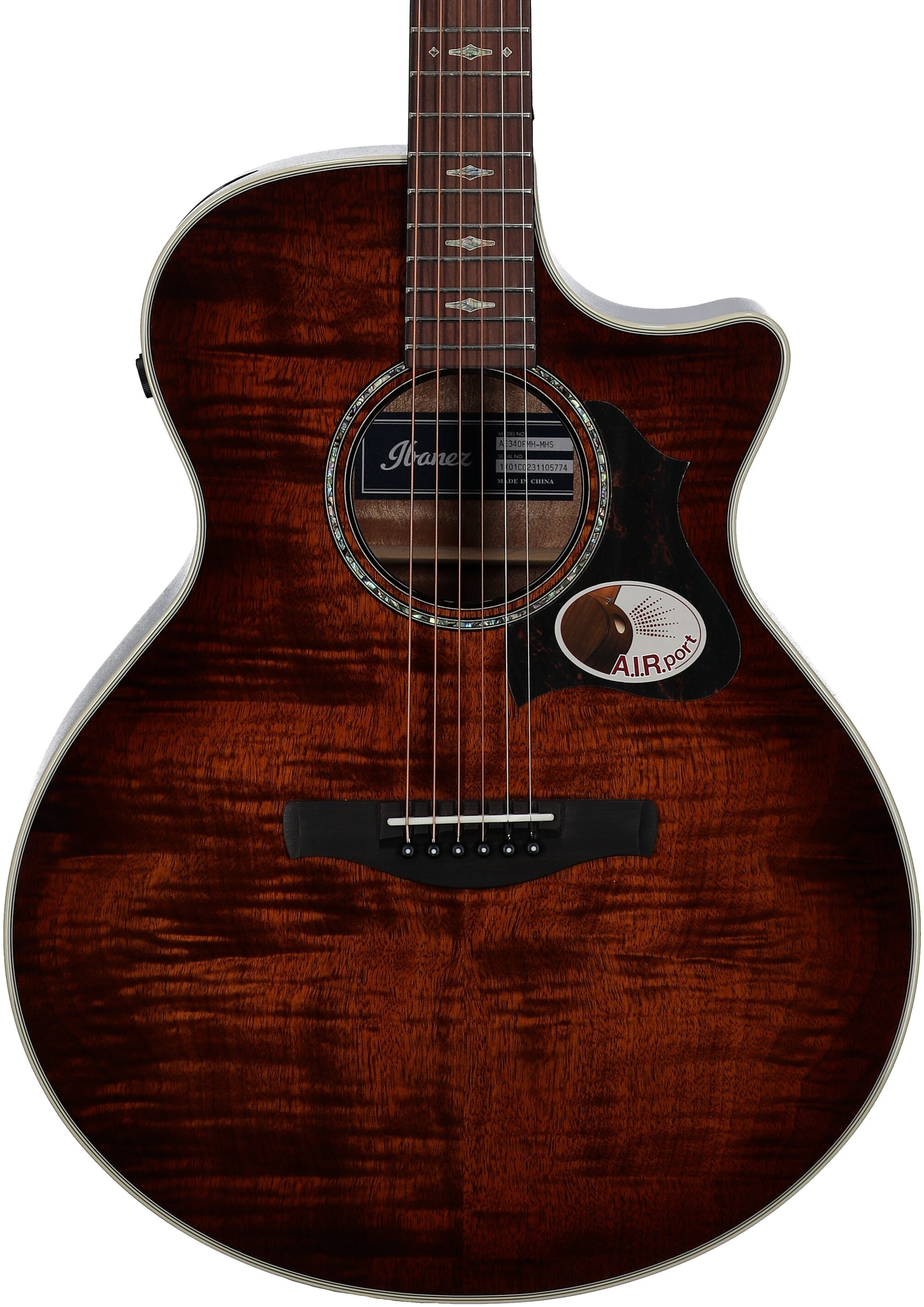 Ibanez AE340FMH Acoustic-Electric Guitar 5 Ibanez AE340FMH Acoustic-Electric Guitar