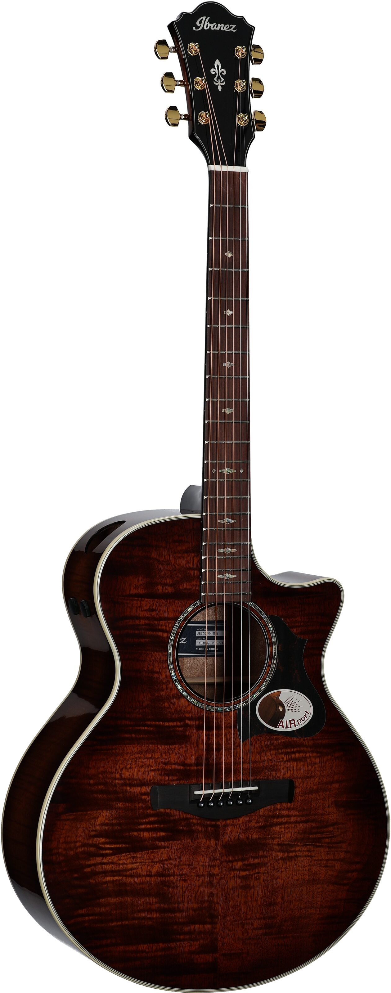 Ibanez AE340FMH Acoustic-Electric Guitar 6 Ibanez AE340FMH Acoustic-Electric Guitar