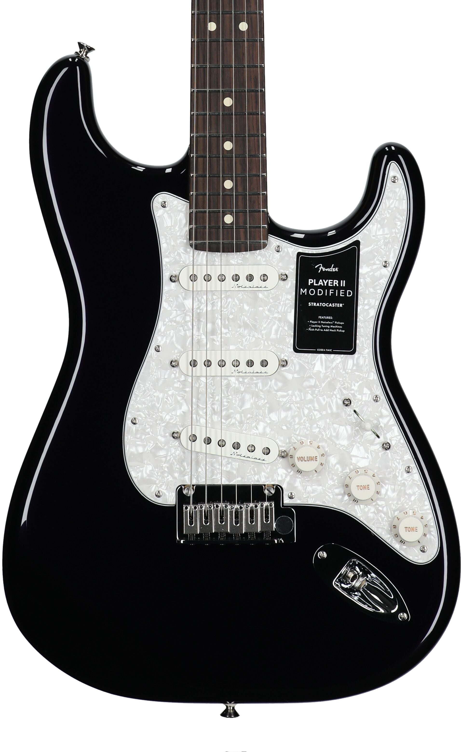 Fender Player II Modified Stratocaster Electric Guitar, Rosewood Fingerboard (with Gig Bag) 5 Fender Player II Modified Stratocaster Electric Guitar, Rosewood Fingerboard (with Gig Bag)