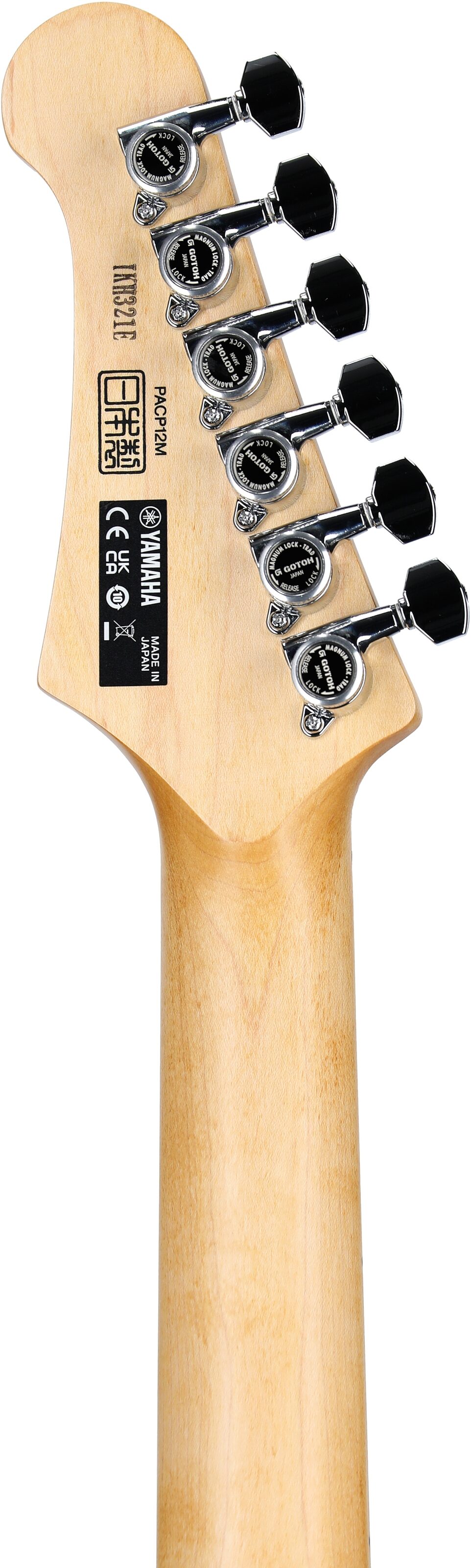 Yamaha Pacifica Professional PACP12M Electric Guitar, Maple Fretboard (with Case) 8 Yamaha Pacifica Professional PACP12M Electric Guitar, Maple Fretboard (with Case)