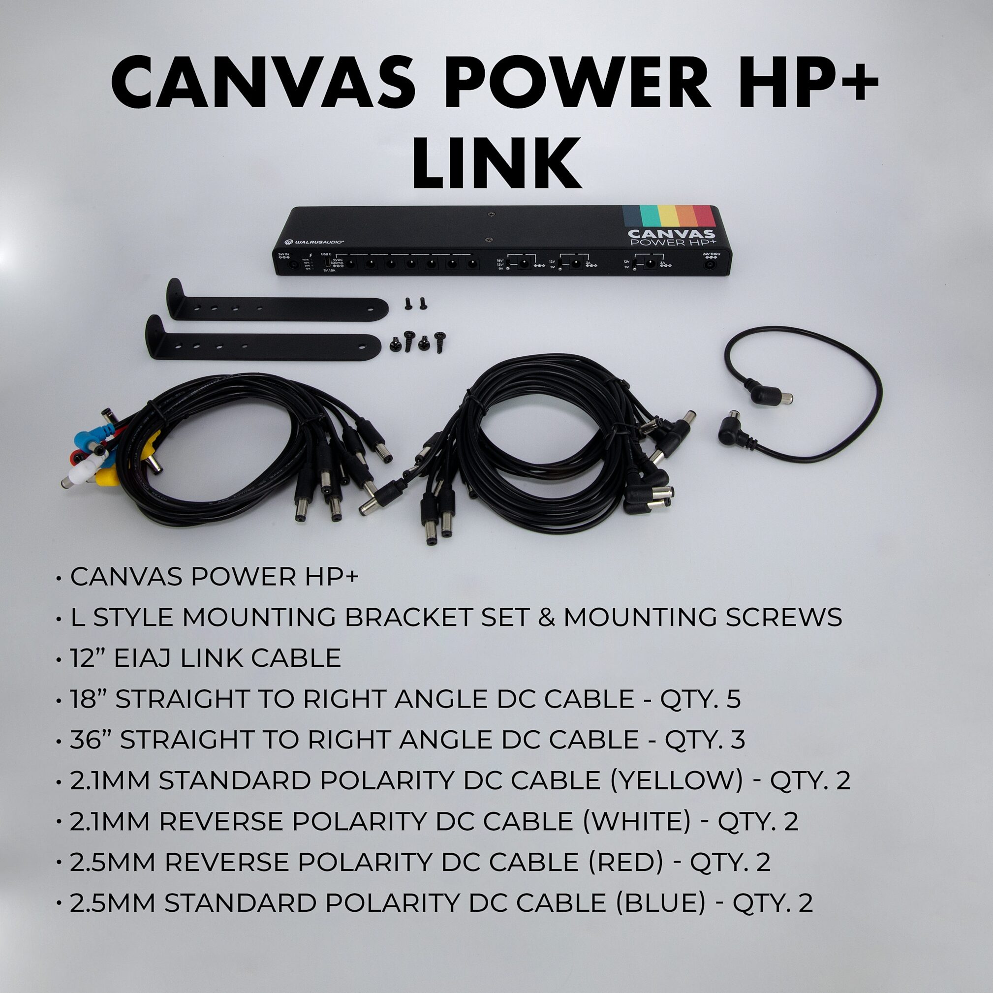 Walrus Audio Canvas Power HP Plus Link 10 Walrus Audio Canvas Power HP Plus Link