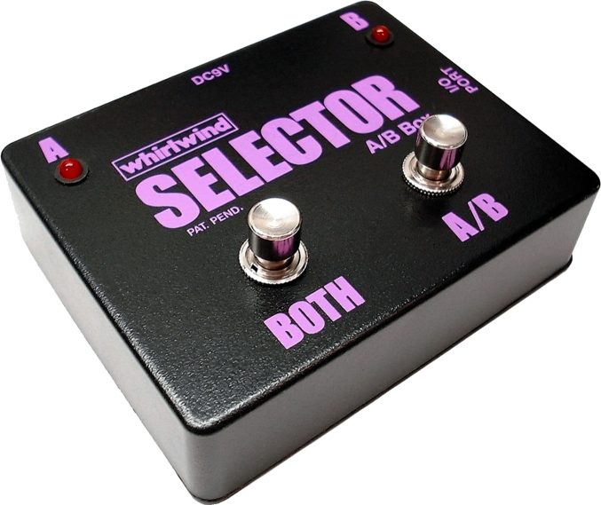 Whirlwind Selector A/B Pedal 1 Whirlwind Selector A/B Pedal