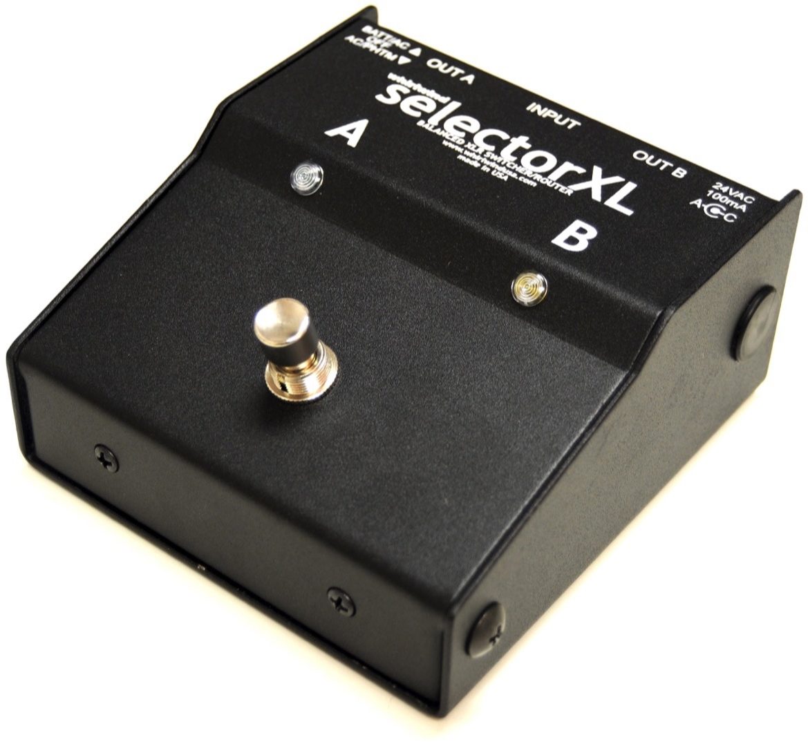 Whirlwind SELECTOR XL Active A/B Switcher Pedal 1 Whirlwind SELECTOR XL Active A/B Switcher Pedal