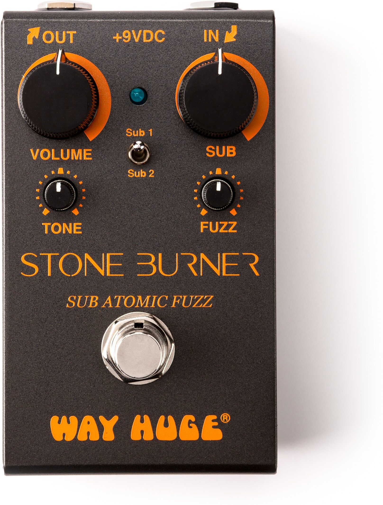 Way Huge Smalls Stone Burner Sub Atomic Fuzz Pedal 1 Way Huge Smalls Stone Burner Sub Atomic Fuzz Pedal