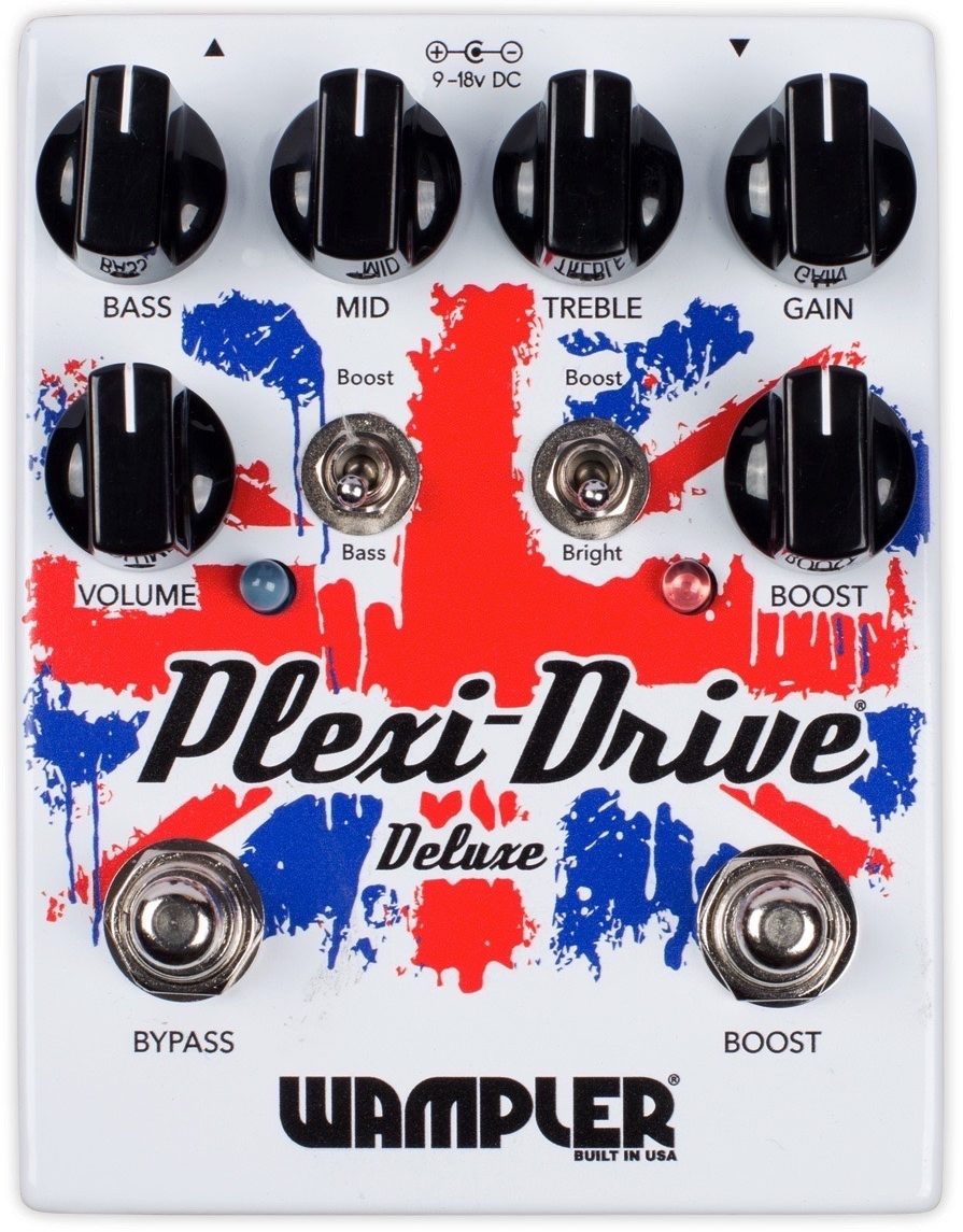 Wampler Plexi-Drive Deluxe Effects Pedal 1 Wampler Plexi-Drive Deluxe Effects Pedal