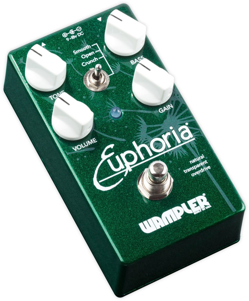Wampler Euphoria Natural Transparent Overdrive 1 Wampler Euphoria Natural Transparent Overdrive