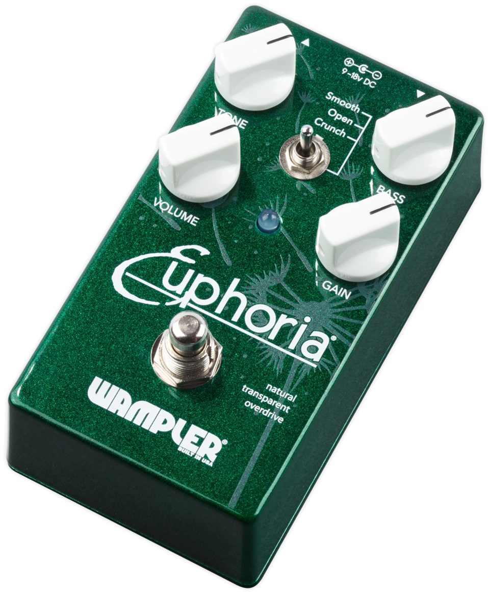 Wampler Euphoria Natural Transparent Overdrive 3 Wampler Euphoria Natural Transparent Overdrive