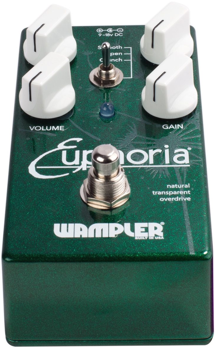 Wampler Euphoria Natural Transparent Overdrive 4 Wampler Euphoria Natural Transparent Overdrive