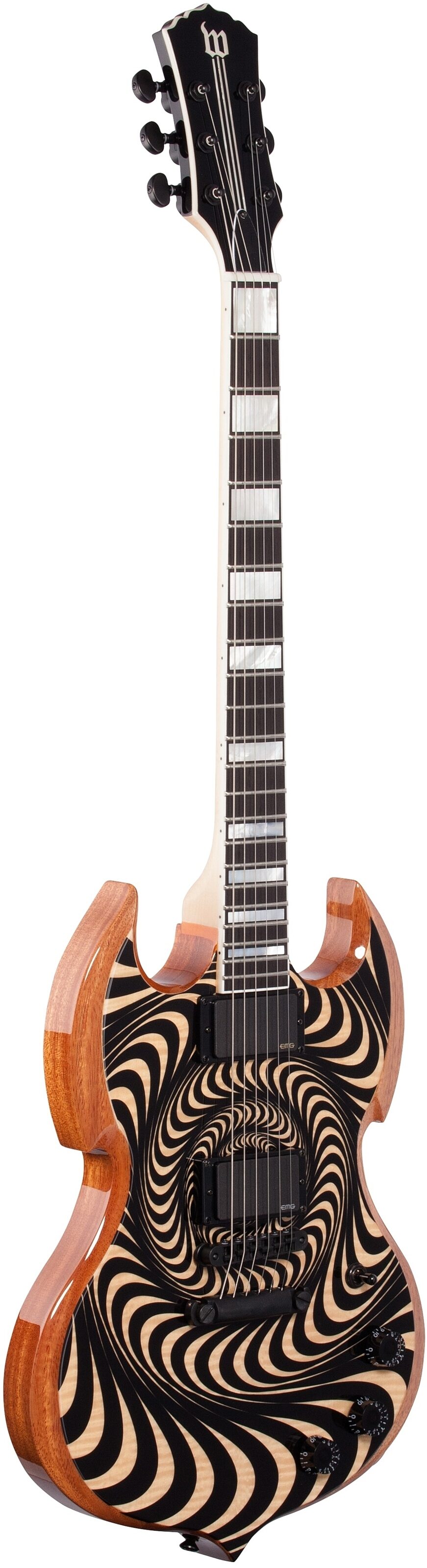 Wylde Audio Barbarian Rawtop Electric Guitar 6 Wylde Audio Barbarian Rawtop Electric Guitar