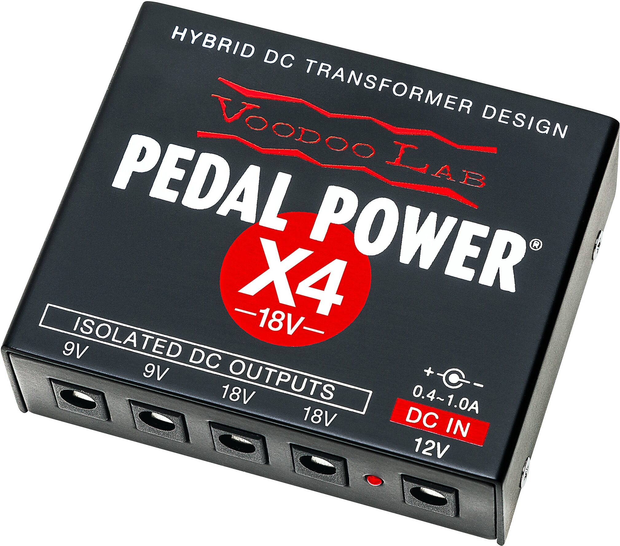 Voodoo Lab Pedal Power X4 18-Volt Isolated Power Supply 2 Voodoo Lab Pedal Power X4 18-Volt Isolated Power Supply