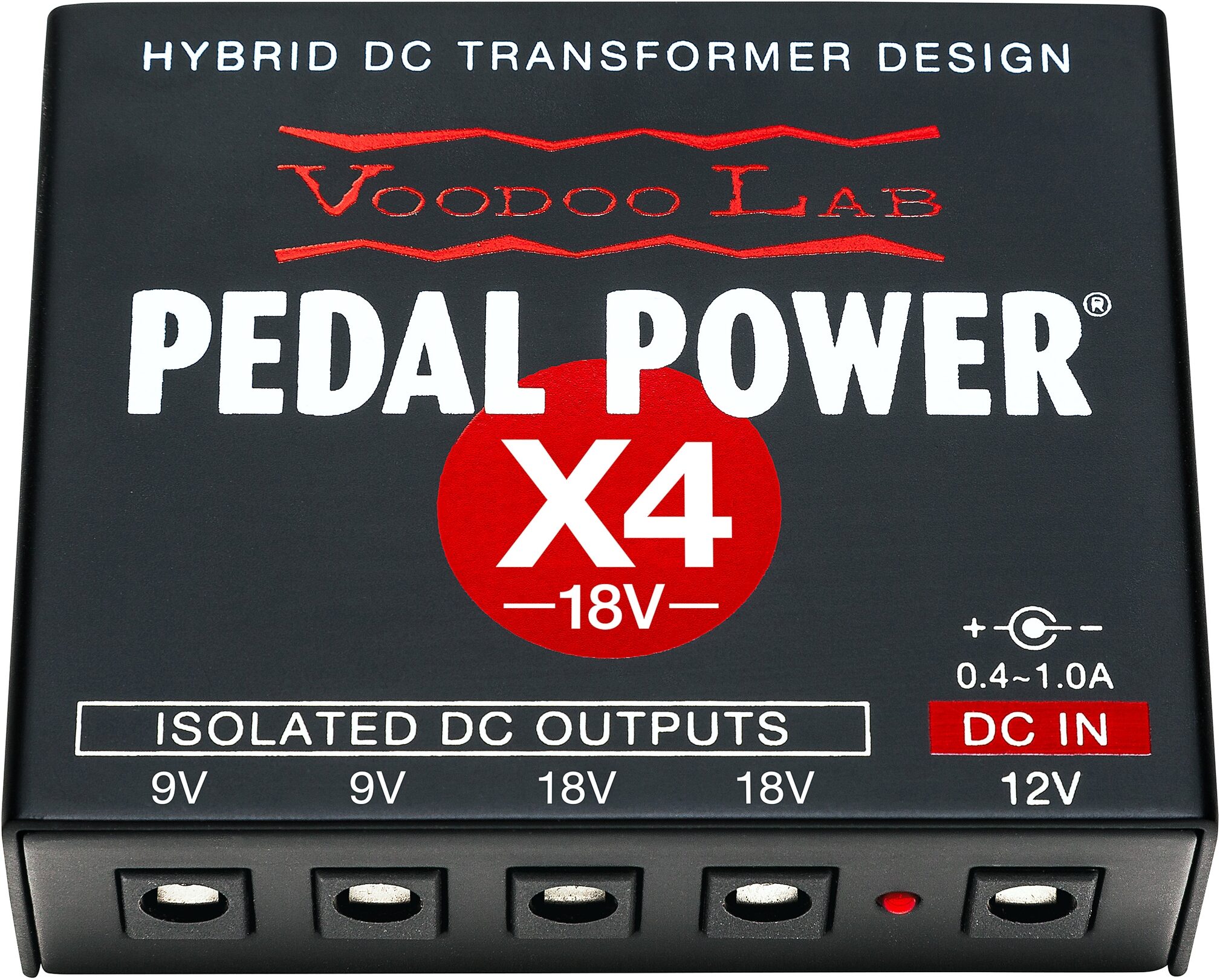 Voodoo Lab Pedal Power X4 18-Volt Isolated Power Supply 5 Voodoo Lab Pedal Power X4 18-Volt Isolated Power Supply