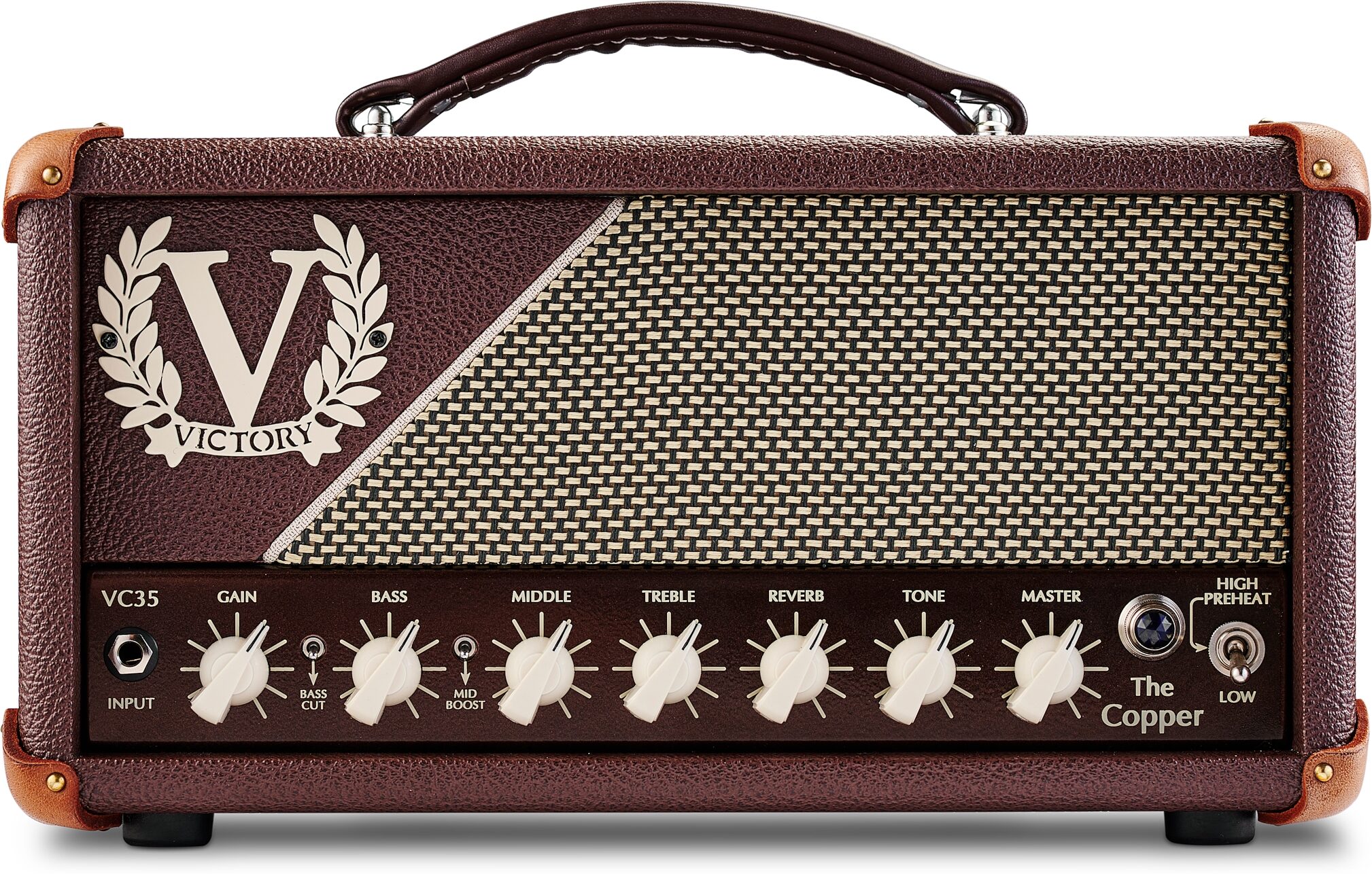 Victory VC35 The Copper Guitar Amplifier Head, Wooden Sleeve (35 Watts) 3 Victory VC35 The Copper Guitar Amplifier Head, Wooden Sleeve (35 Watts)