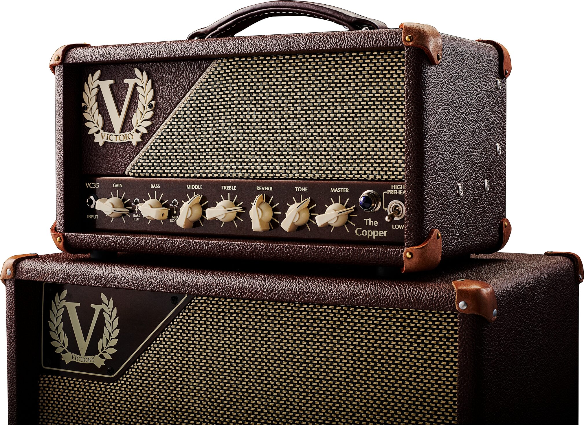 Victory VC35 The Copper Guitar Amplifier Head, Wooden Sleeve (35 Watts) 8 Victory VC35 The Copper Guitar Amplifier Head, Wooden Sleeve (35 Watts)