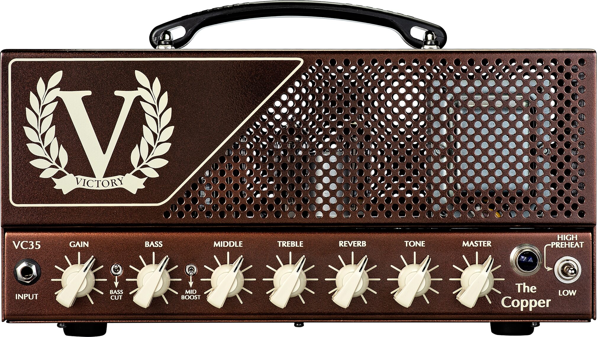 Victory VC35 The Copper Guitar Amplifier Head, Metal Chassis (35 Watts) 1 Victory VC35 The Copper Guitar Amplifier Head, Metal Chassis (35 Watts)