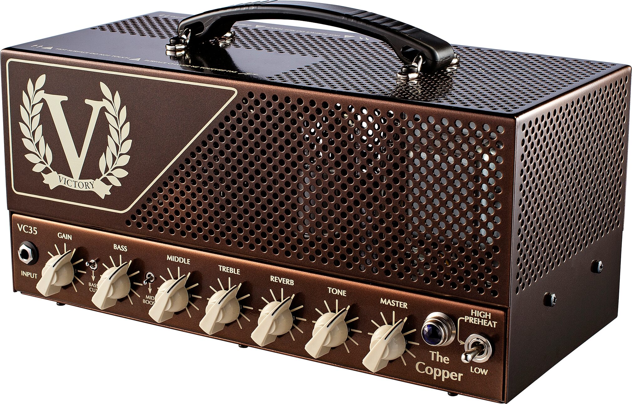 Victory VC35 The Copper Guitar Amplifier Head, Metal Chassis (35 Watts) 3 Victory VC35 The Copper Guitar Amplifier Head, Metal Chassis (35 Watts)