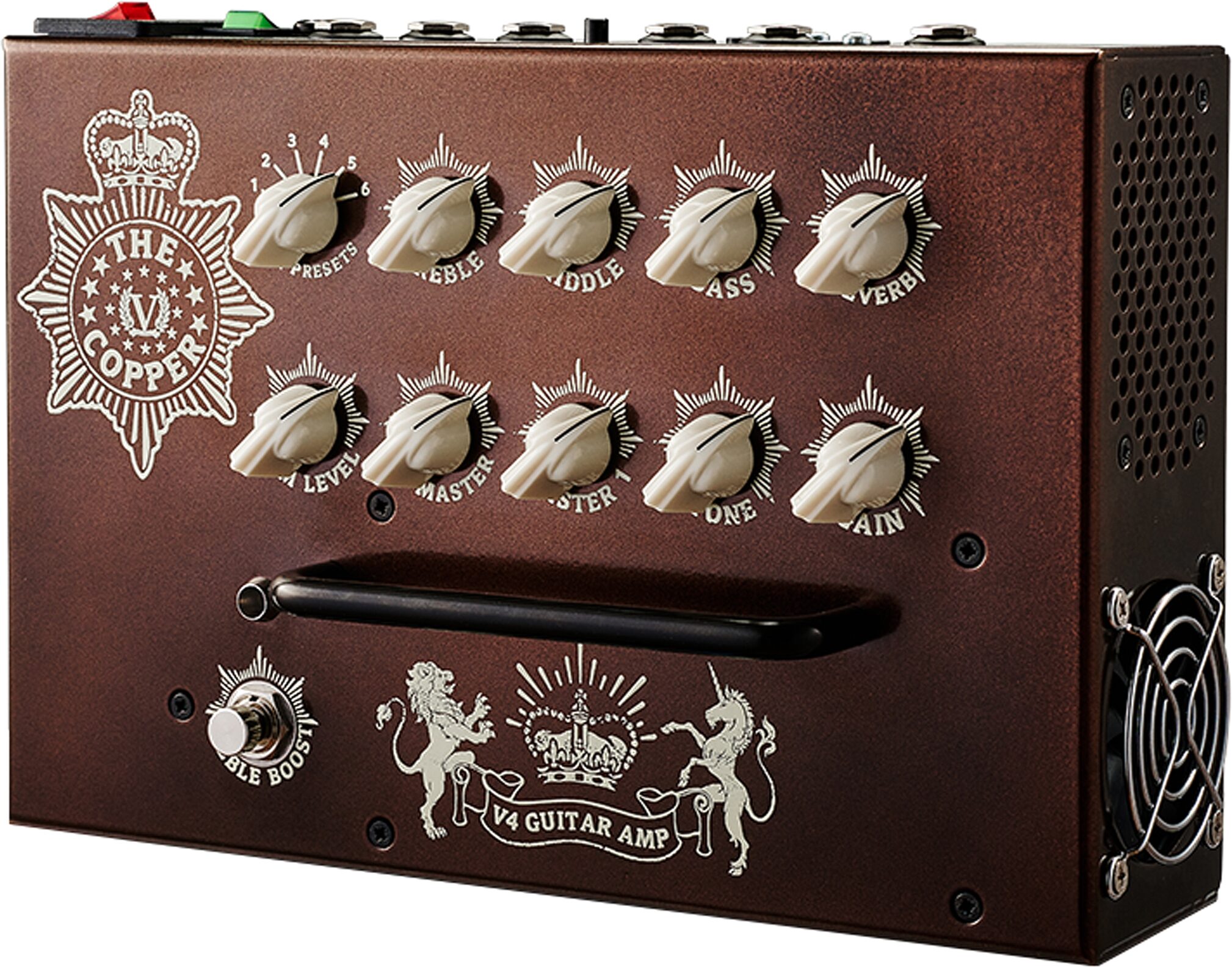 Victory V4 Copper Pedalboard Amp with Two Notes