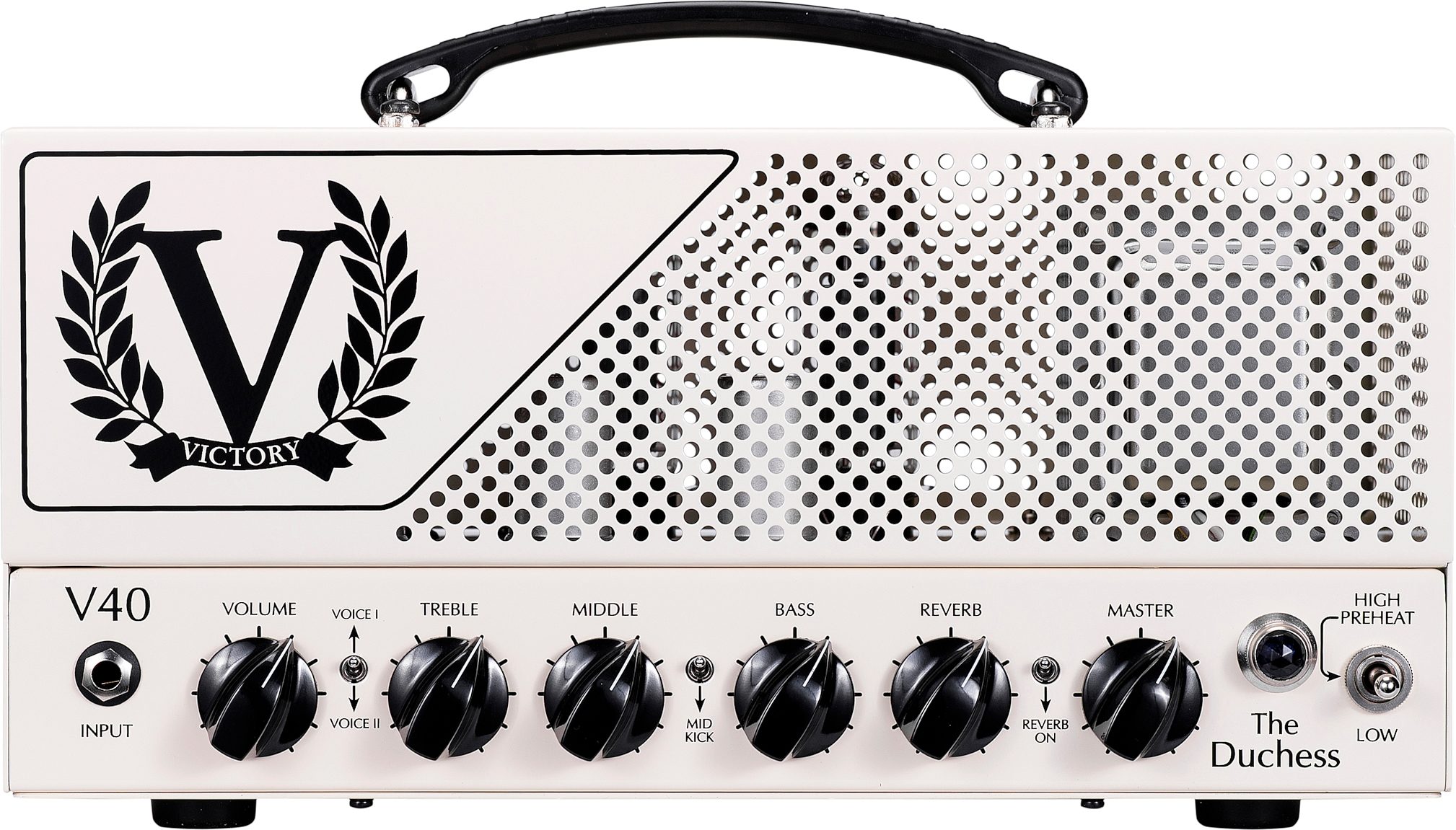 Victory V40H The Duchess Amplifier Head, Metal Chassis (42 Watts) 1 Victory V40H The Duchess Amplifier Head, Metal Chassis (42 Watts)