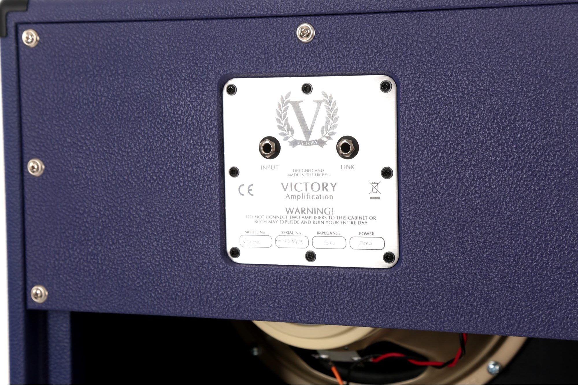 Victory V212DP Guitar Speaker Cabinet (130 Watts, 2x12 Inch) 7 Victory V212DP Guitar Speaker Cabinet (130 Watts, 2x12 Inch)