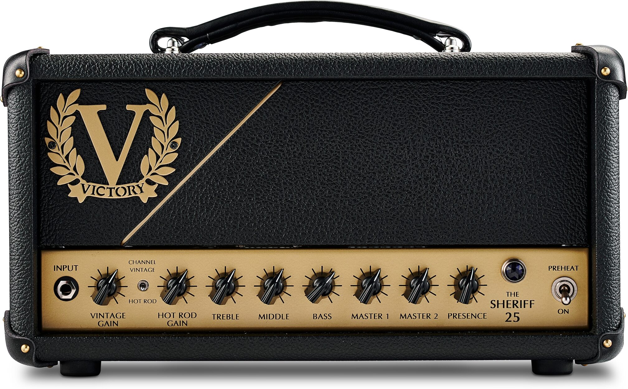 Victory Sheriff 25 Guitar Amplifier Head, Wooden Sleeve (25 Watts) 3 Victory Sheriff 25 Guitar Amplifier Head, Wooden Sleeve (25 Watts)