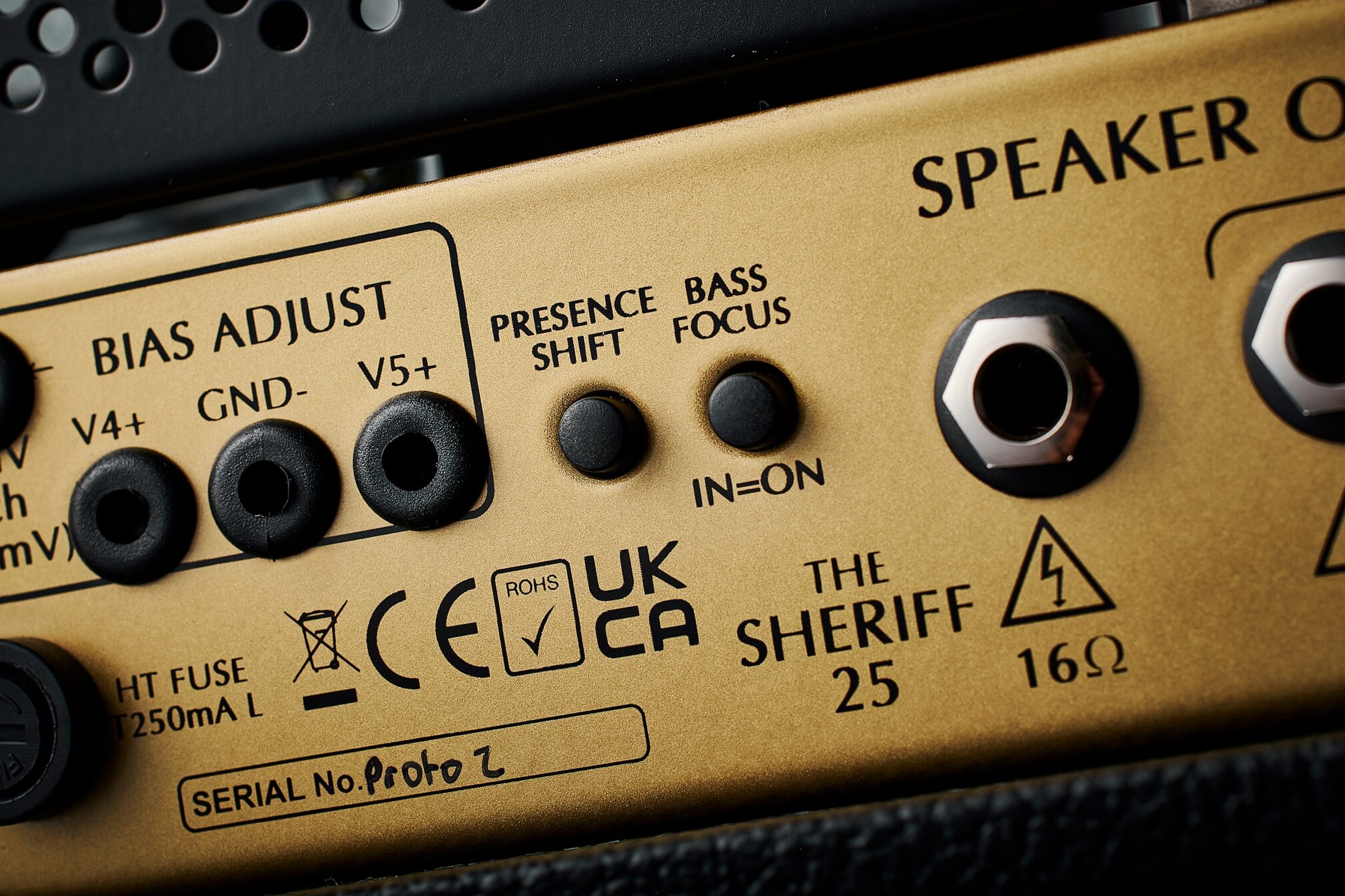 Victory Sheriff 25 Guitar Amplifier Head, Wooden Sleeve (25 Watts) 7 Victory Sheriff 25 Guitar Amplifier Head, Wooden Sleeve (25 Watts)