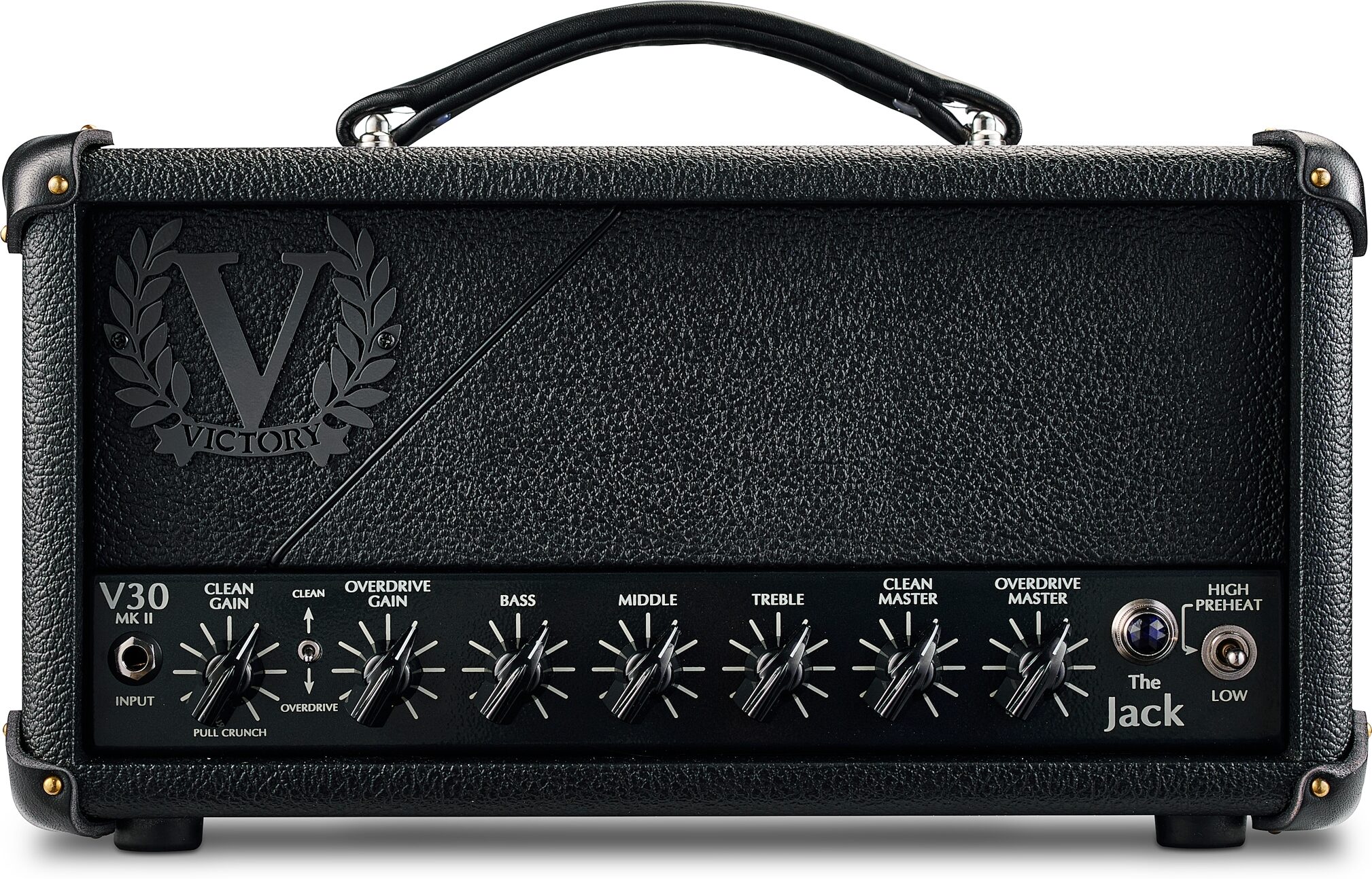 Victory V30 The Jack MKII Guitar Amplifier Head, Wooden Sleeve (42 Watts)