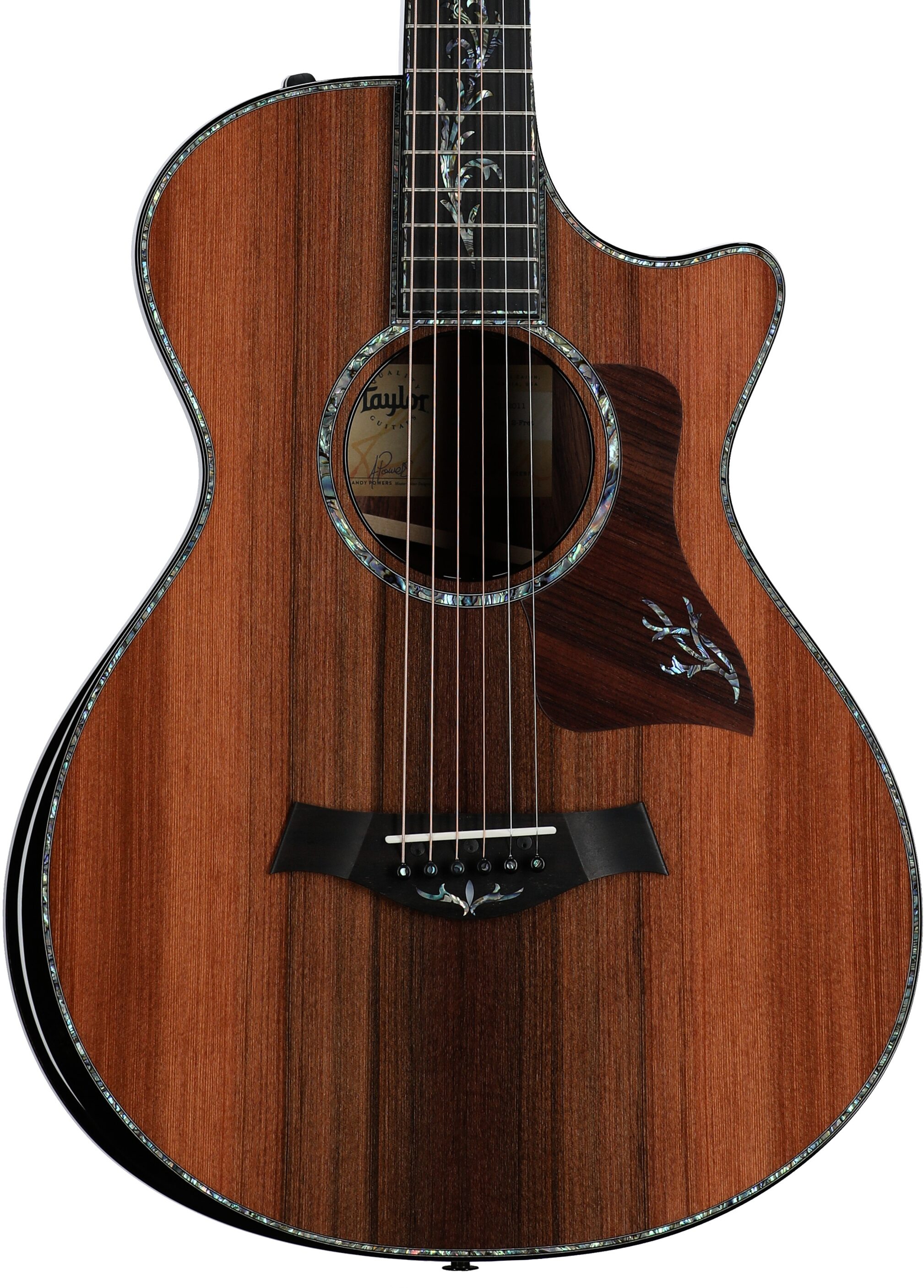 Taylor PS12ce 12-Fret V-Class Acoustic-Electric Guitar (with Case) 5 Taylor PS12ce 12-Fret V-Class Acoustic-Electric Guitar (with Case)