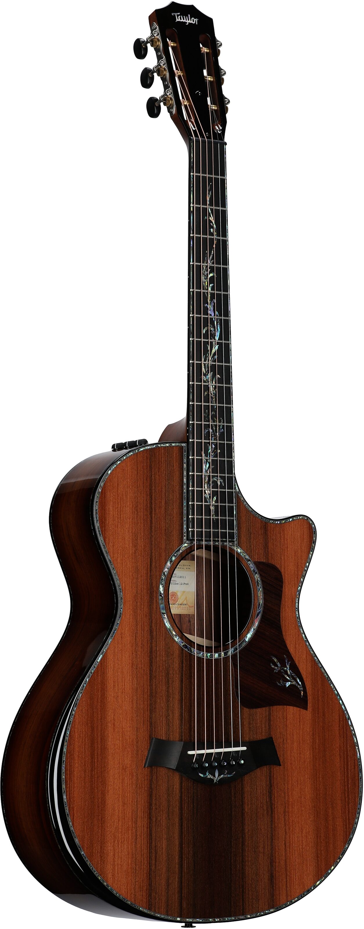 Taylor PS12ce 12-Fret V-Class Acoustic-Electric Guitar (with Case) 6 Taylor PS12ce 12-Fret V-Class Acoustic-Electric Guitar (with Case)