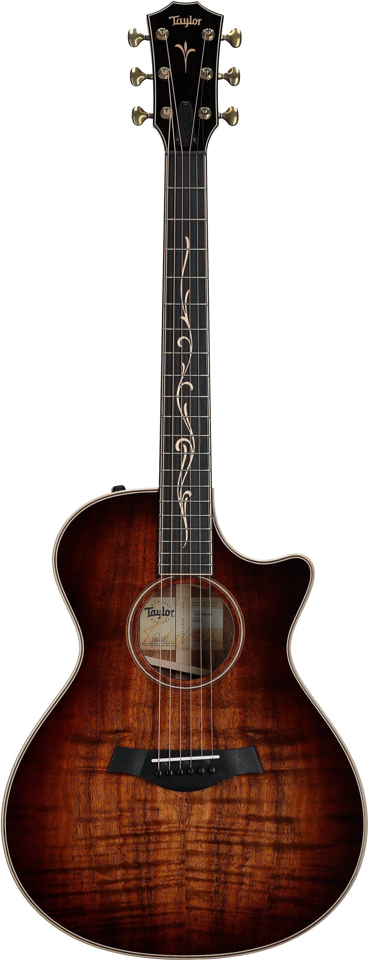 Taylor K22ce Grand Concert Acoustic-Electric Guitar (with Case) 2 Taylor K22ce Grand Concert Acoustic-Electric Guitar (with Case)
