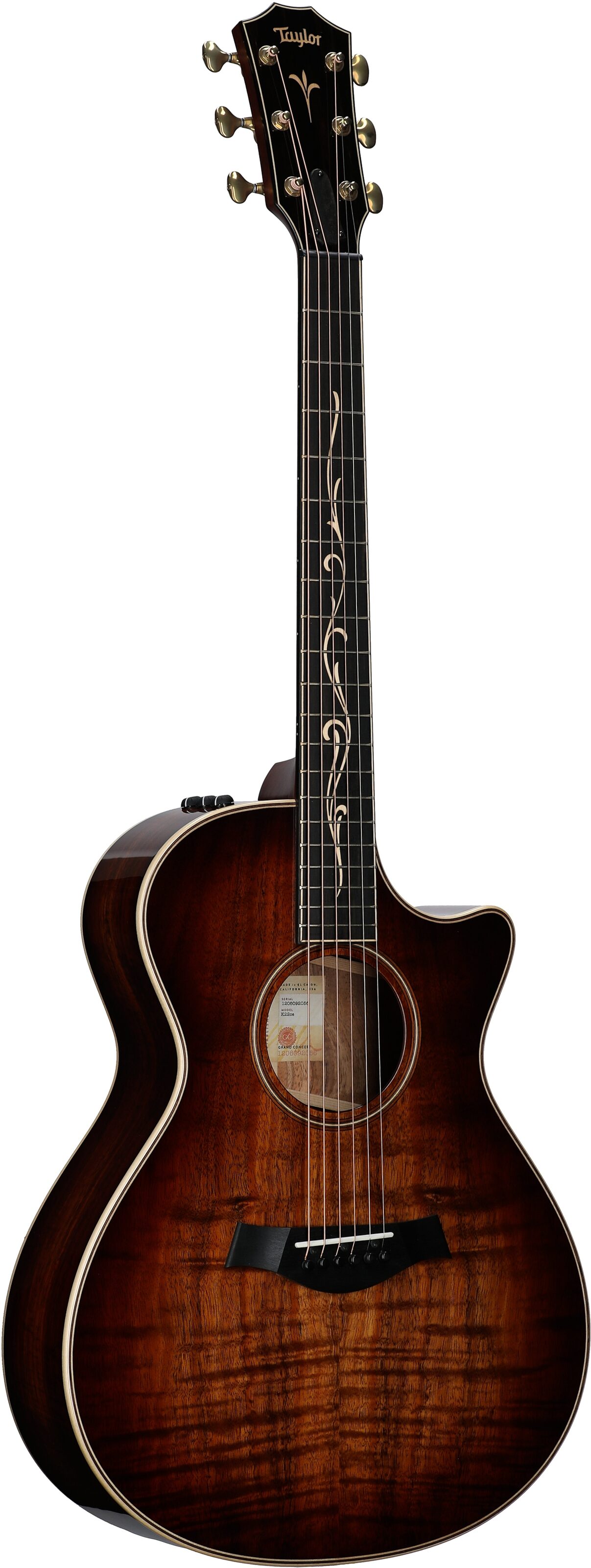 Taylor K22ce Grand Concert Acoustic-Electric Guitar (with Case) 6 Taylor K22ce Grand Concert Acoustic-Electric Guitar (with Case)