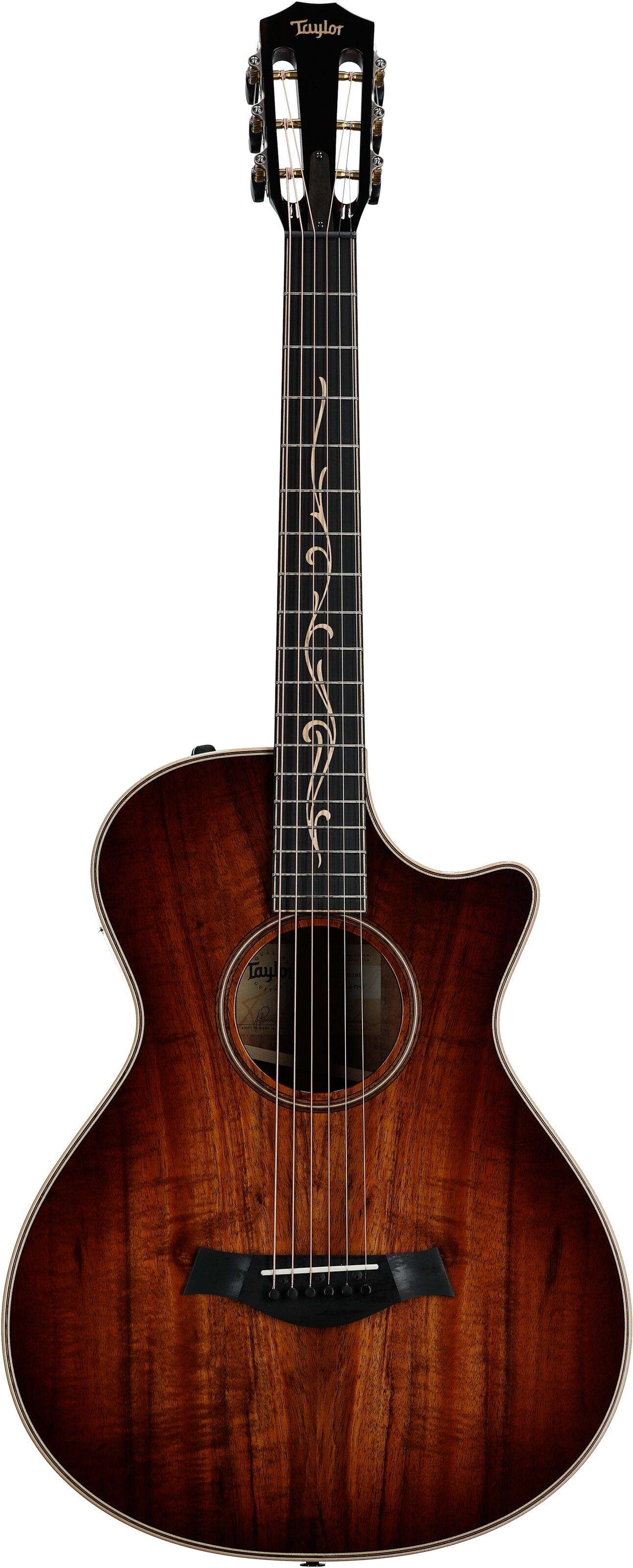 Taylor K22ce 12-Fret V-Class Grand Concert Acoustic-Electric Guitar (with Case) 2 Taylor K22ce 12-Fret V-Class Grand Concert Acoustic-Electric Guitar (with Case)