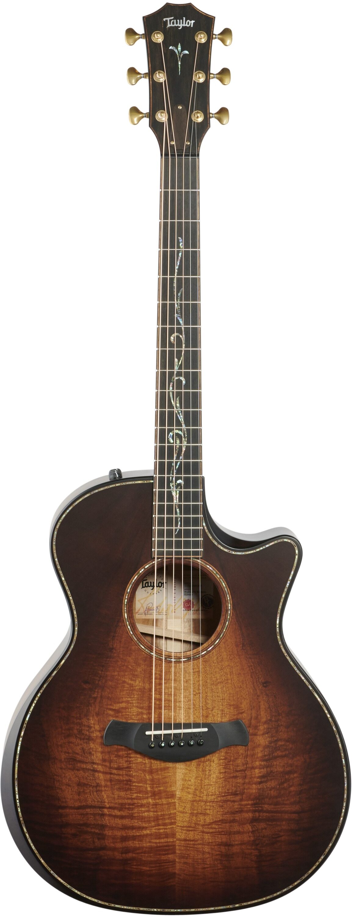 Taylor K24ceV Builder's Edition Grand Auditorium Acoustic-Electric Guitar 2 Taylor K24ceV Builder's Edition Grand Auditorium Acoustic-Electric Guitar