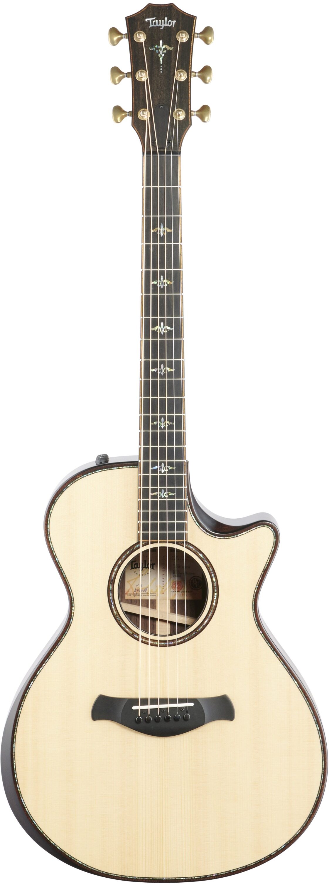 Taylor Builder's Edition 912ce Grand Concert Cutaway Acoustic-Electric Guitar 2 Taylor Builder's Edition 912ce Grand Concert Cutaway Acoustic-Electric Guitar