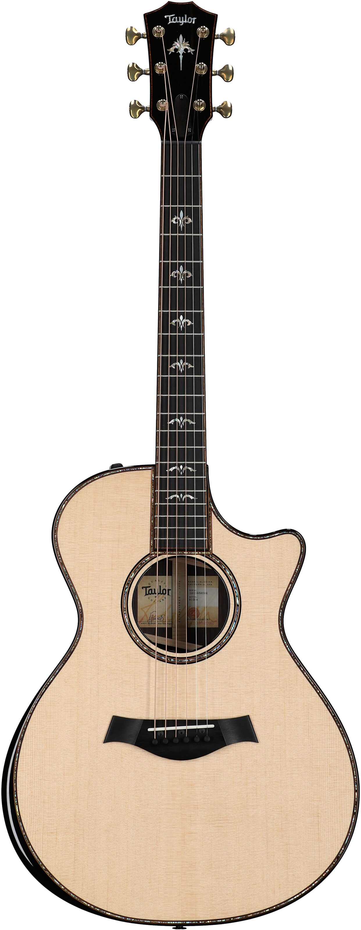 Taylor 912ce V-Class Grand Concert Acoustic-Electric Guitar 2 Taylor 912ce V-Class Grand Concert Acoustic-Electric Guitar