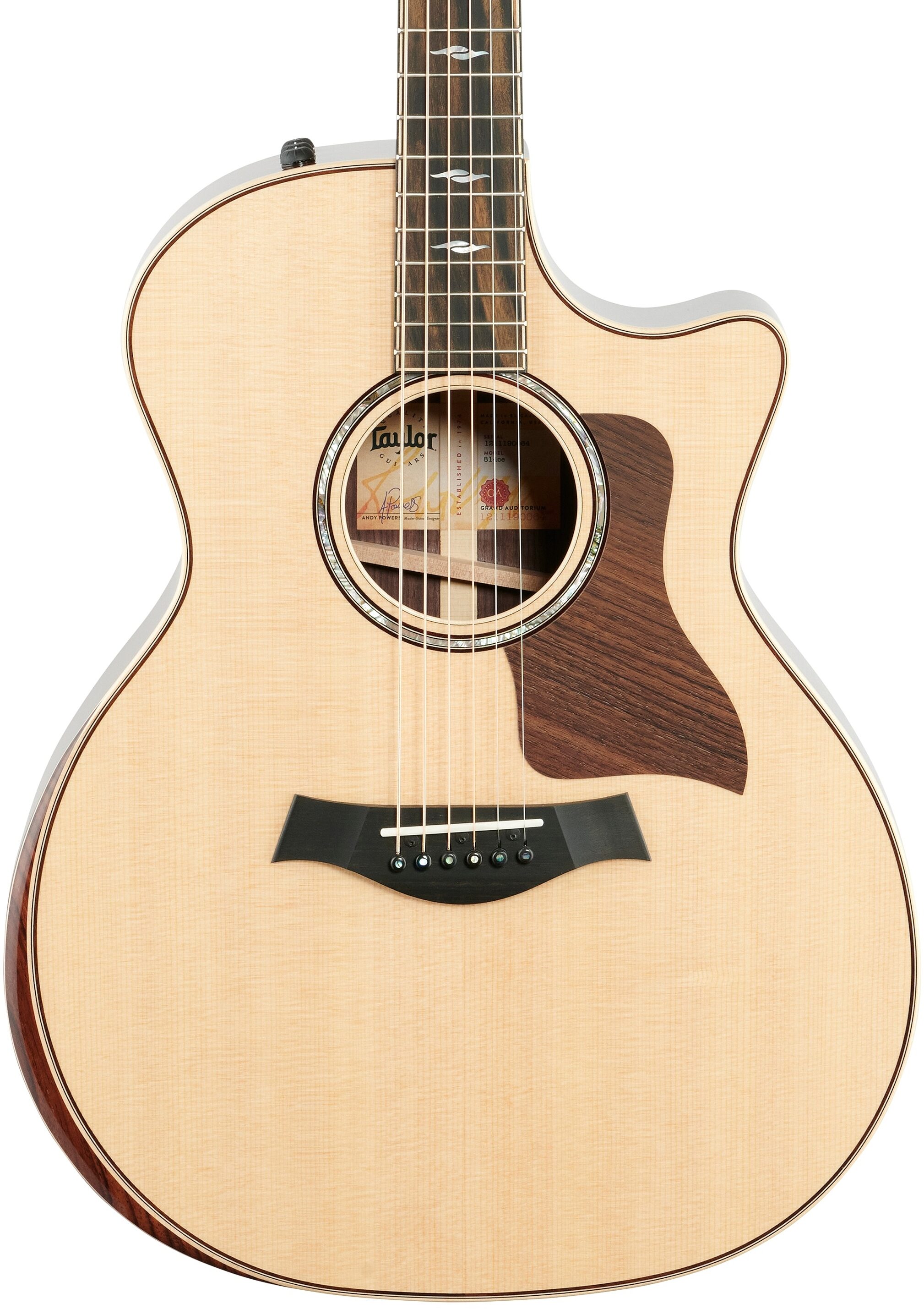 Taylor 814ceV Grand Auditorium Acoustic-Electric Guitar (with Case) 5 Taylor 814ceV Grand Auditorium Acoustic-Electric Guitar (with Case)