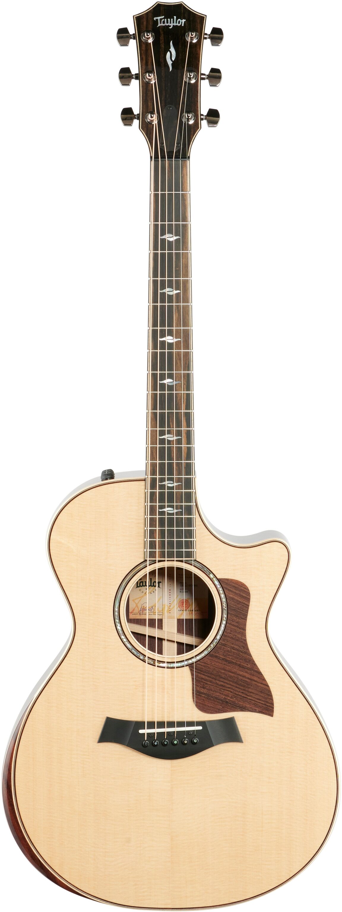 Taylor 812ceV Grand Concert Acoustic-Electric Guitar (with Case) 2 Taylor 812ceV Grand Concert Acoustic-Electric Guitar (with Case)