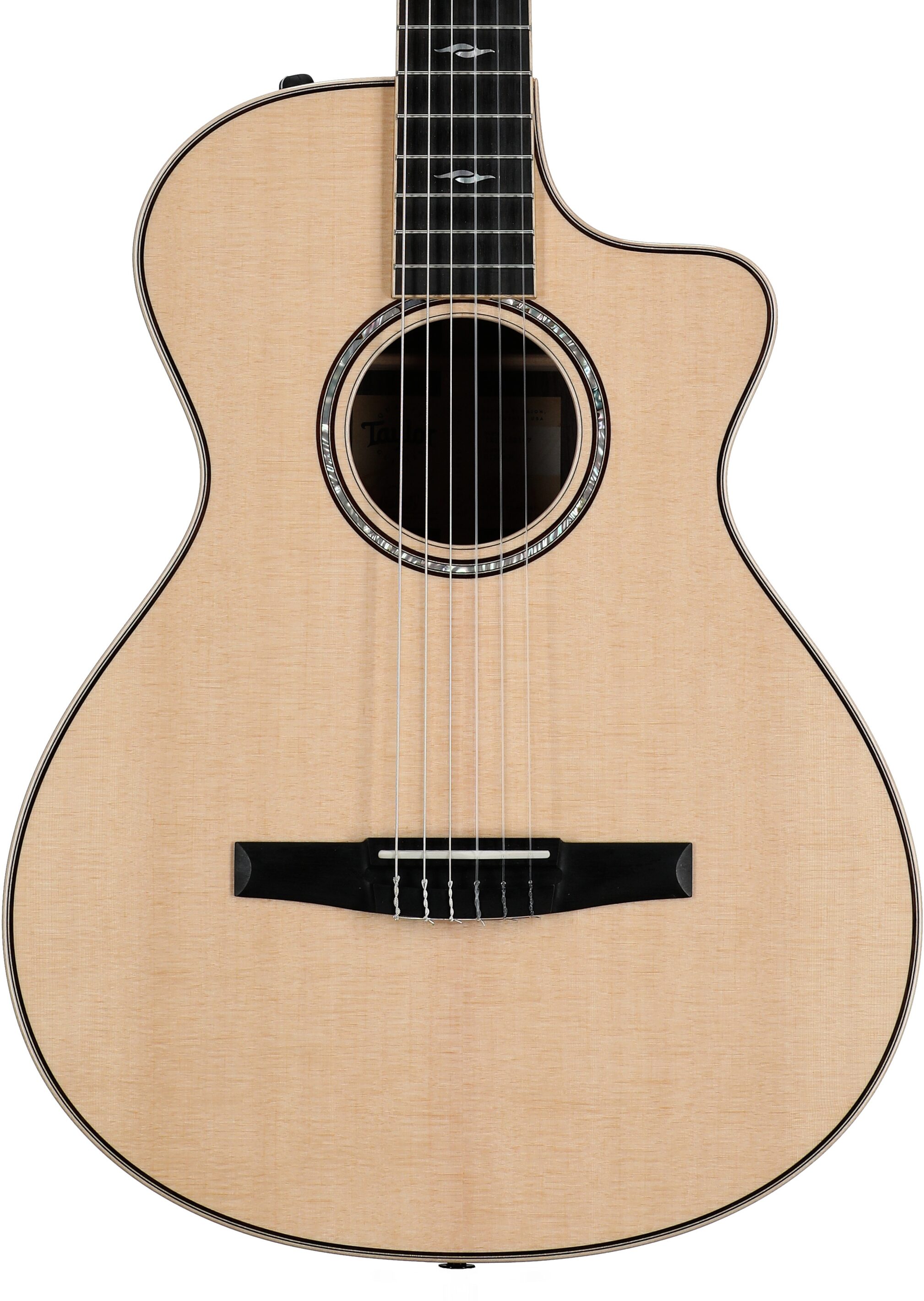 Taylor 812ce-N Grand Concert Classical Acoustic-Electric Guitar 5 Taylor 812ce-N Grand Concert Classical Acoustic-Electric Guitar