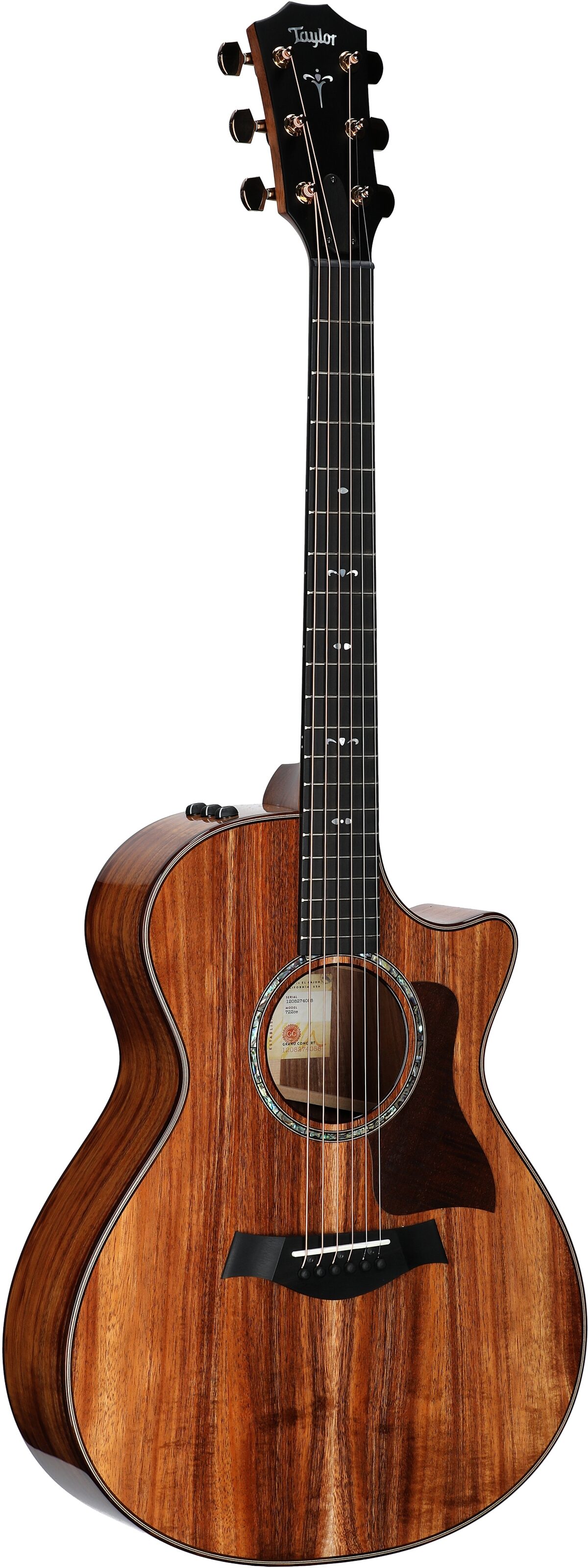 Taylor 722ce-v2 Koa Acoustic-Electric Guitar 6 Taylor 722ce-v2 Koa Acoustic-Electric Guitar