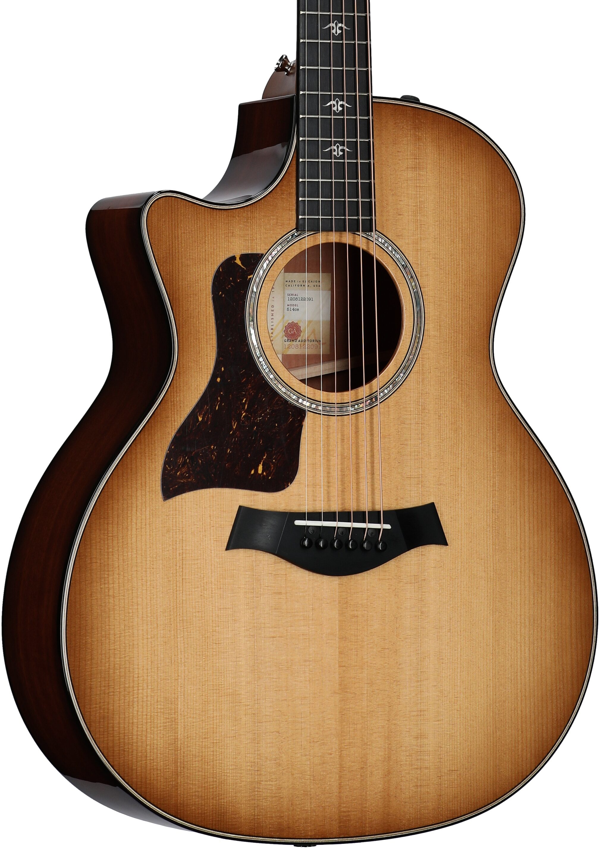 Taylor 514ce Grand Auditorium Acoustic-Electric Guitar, Left-Handed (with Case) 1 Taylor 514ce Grand Auditorium Acoustic-Electric Guitar, Left-Handed (with Case)