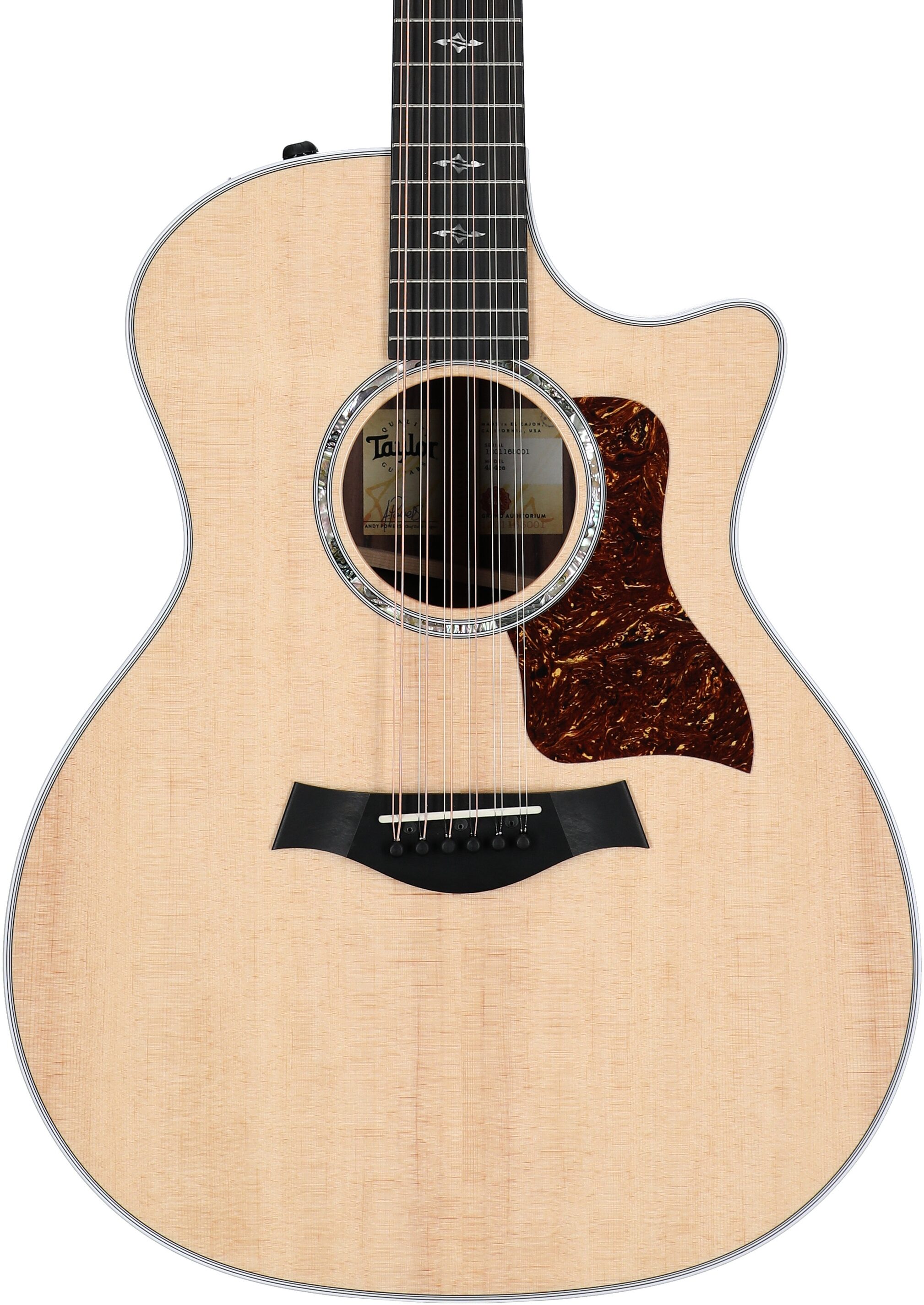 Taylor 454ce Grand Auditorium Cutaway Acoustic-Electric Guitar, 12-String 5 Taylor 454ce Grand Auditorium Cutaway Acoustic-Electric Guitar, 12-String