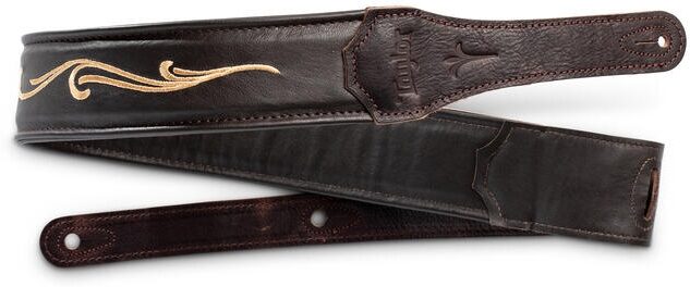 Taylor Spring Vine 2.5" Leather Guitar Strap 3 Taylor Spring Vine 2.5" Leather Guitar Strap