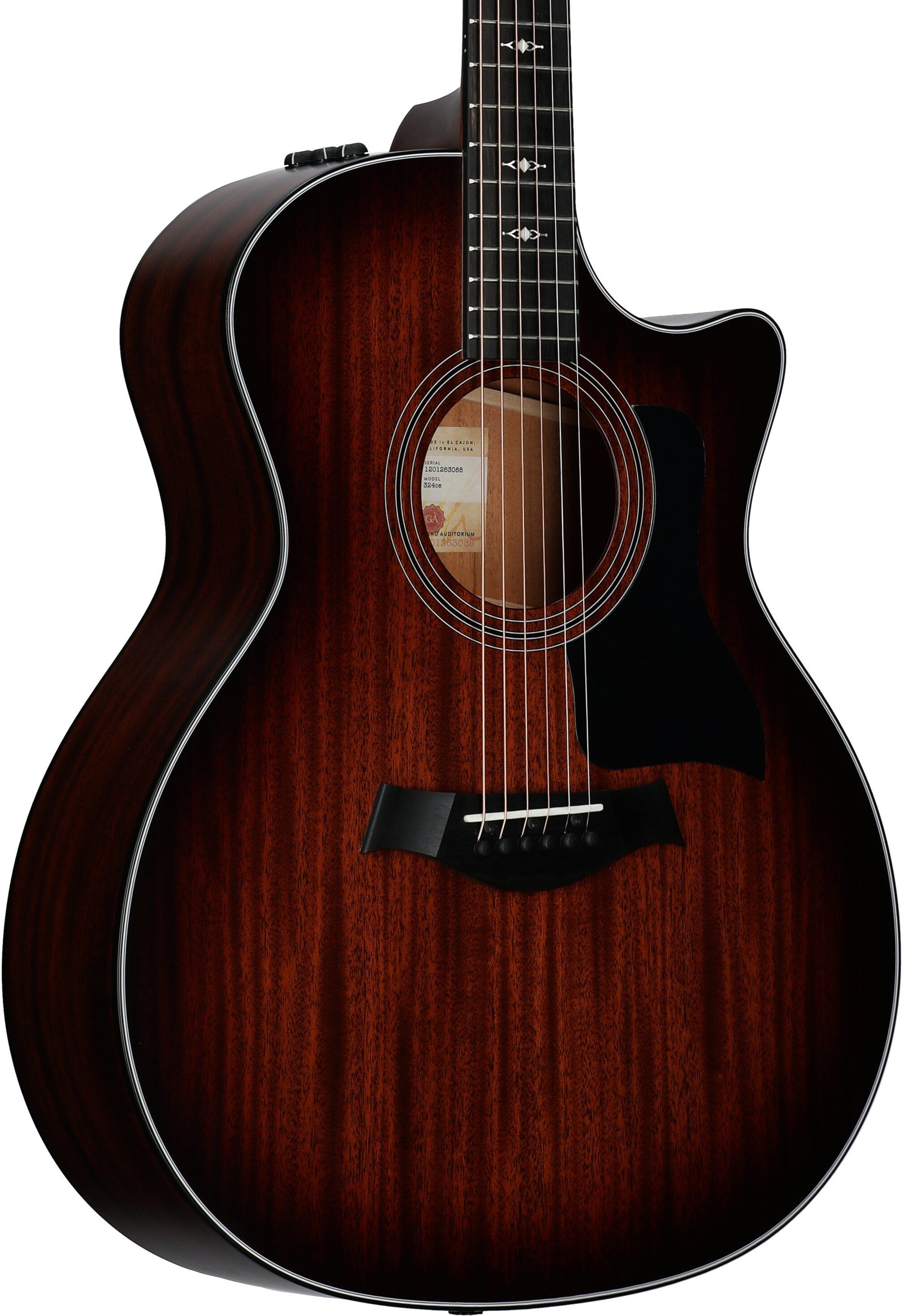 Taylor 324ce Grand Auditorium Acoustic-Electric Guitar (with Case) 1 Taylor 324ce Grand Auditorium Acoustic-Electric Guitar (with Case)