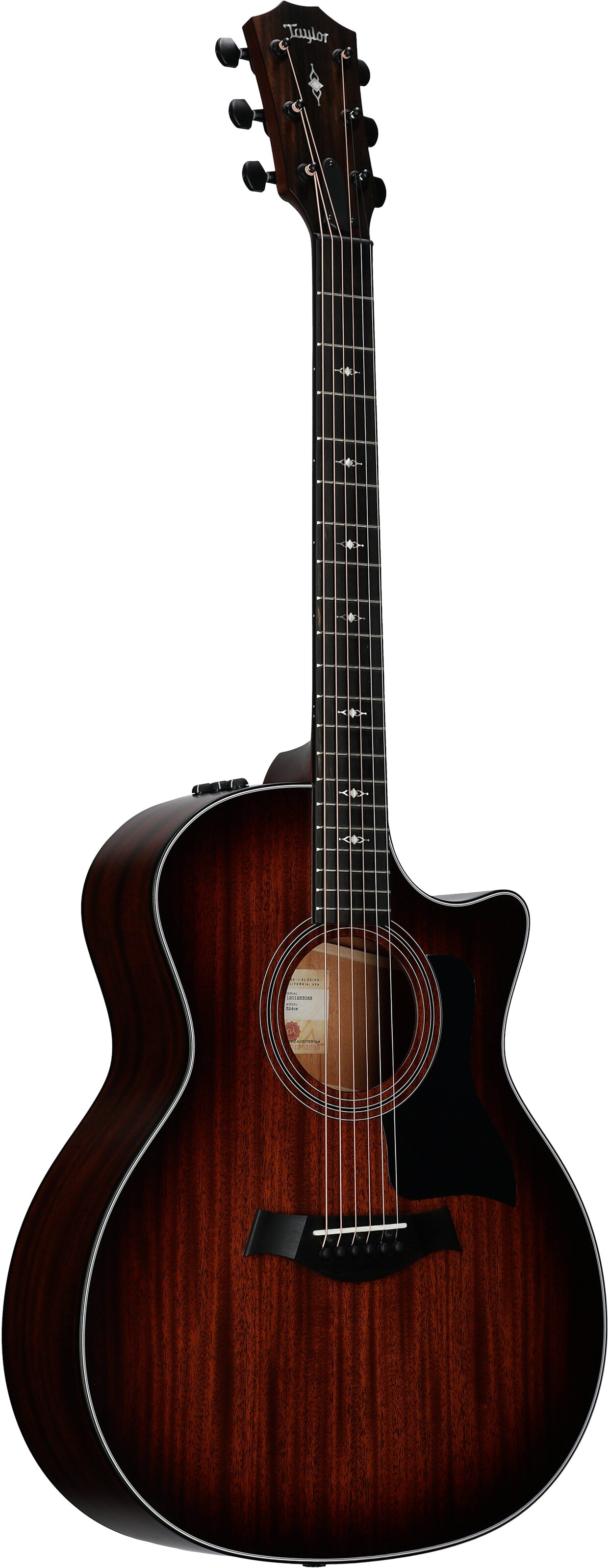 Taylor 324ce Grand Auditorium Acoustic-Electric Guitar (with Case) 6 Taylor 324ce Grand Auditorium Acoustic-Electric Guitar (with Case)