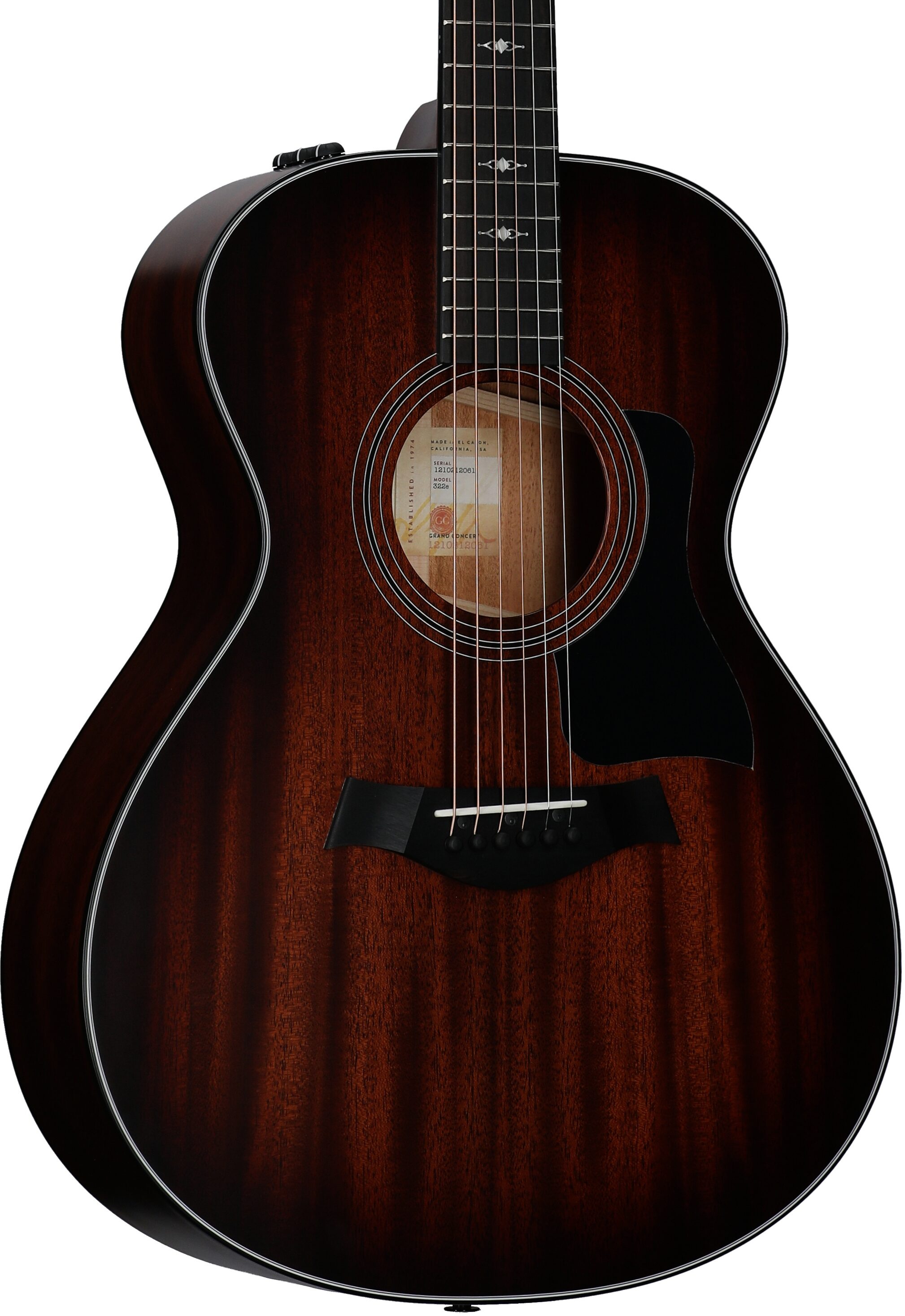 Taylor 322e Grand Concert Acoustic-Electric Guitar (with Case) 1 Taylor 322e Grand Concert Acoustic-Electric Guitar (with Case)