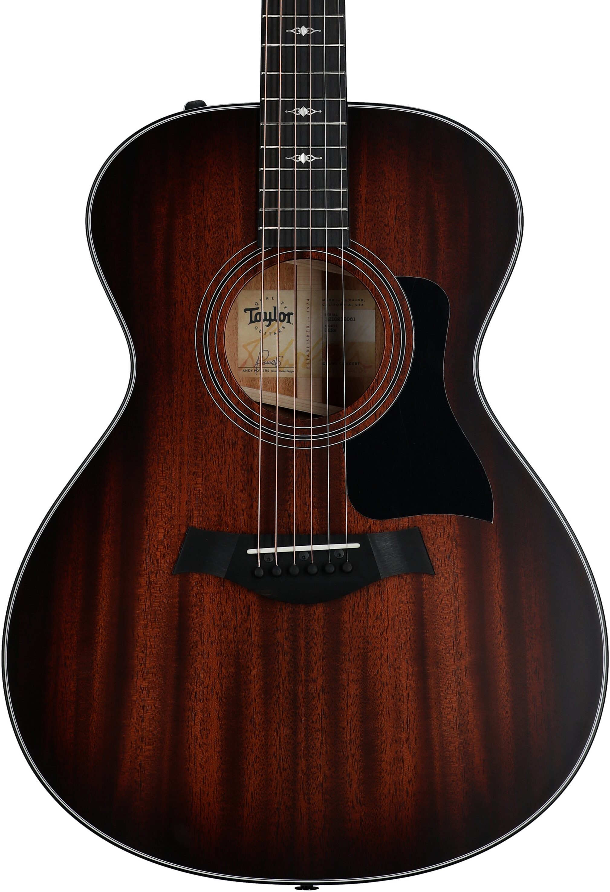 Taylor 322e Grand Concert Acoustic-Electric Guitar (with Case) 5 Taylor 322e Grand Concert Acoustic-Electric Guitar (with Case)