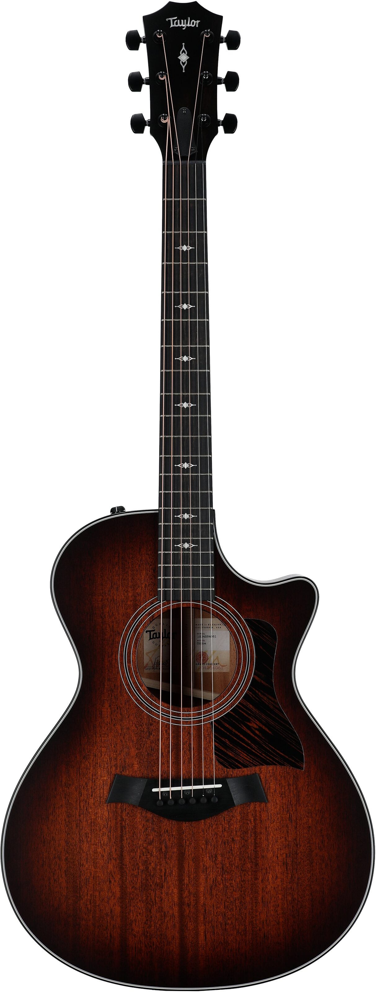 Taylor 322CE Cutaway Acoustic-Electric Guitar 2 Taylor 322CE Cutaway Acoustic-Electric Guitar