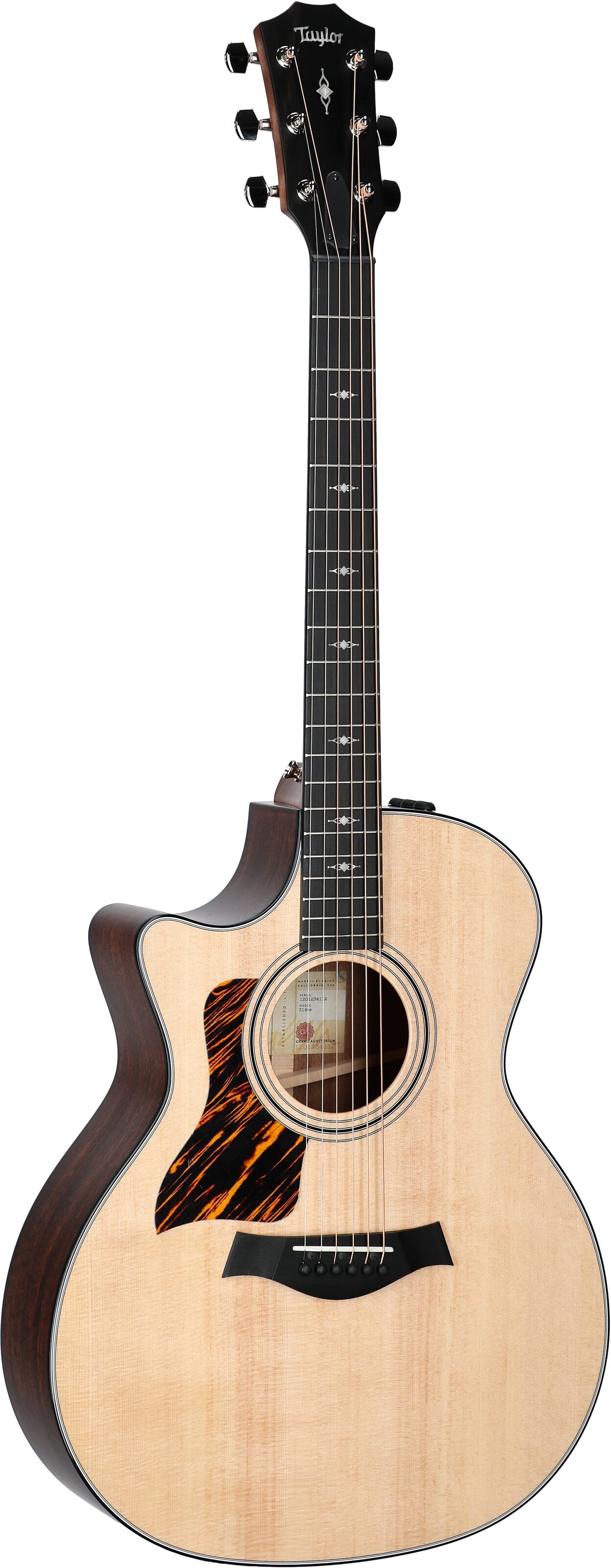 Taylor 314ce Grand Auditorium Acoustic-Electric Guitar, Left-Handed (with Case) 6 Taylor 314ce Grand Auditorium Acoustic-Electric Guitar, Left-Handed (with Case)