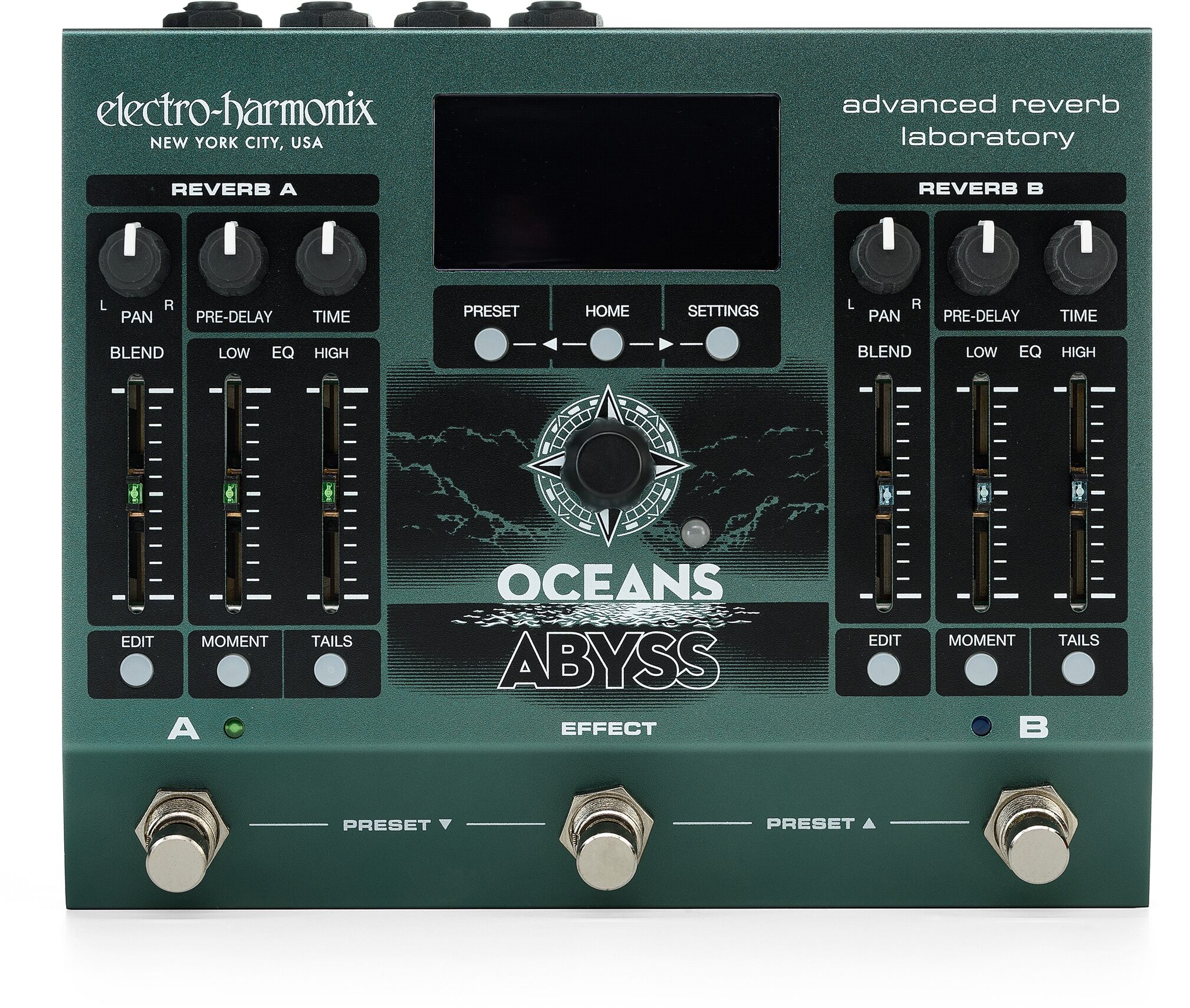 Electro-Harmonix Oceans Abyss Advanced Reverb Lab Pedal 8 Electro-Harmonix Oceans Abyss Advanced Reverb Lab Pedal