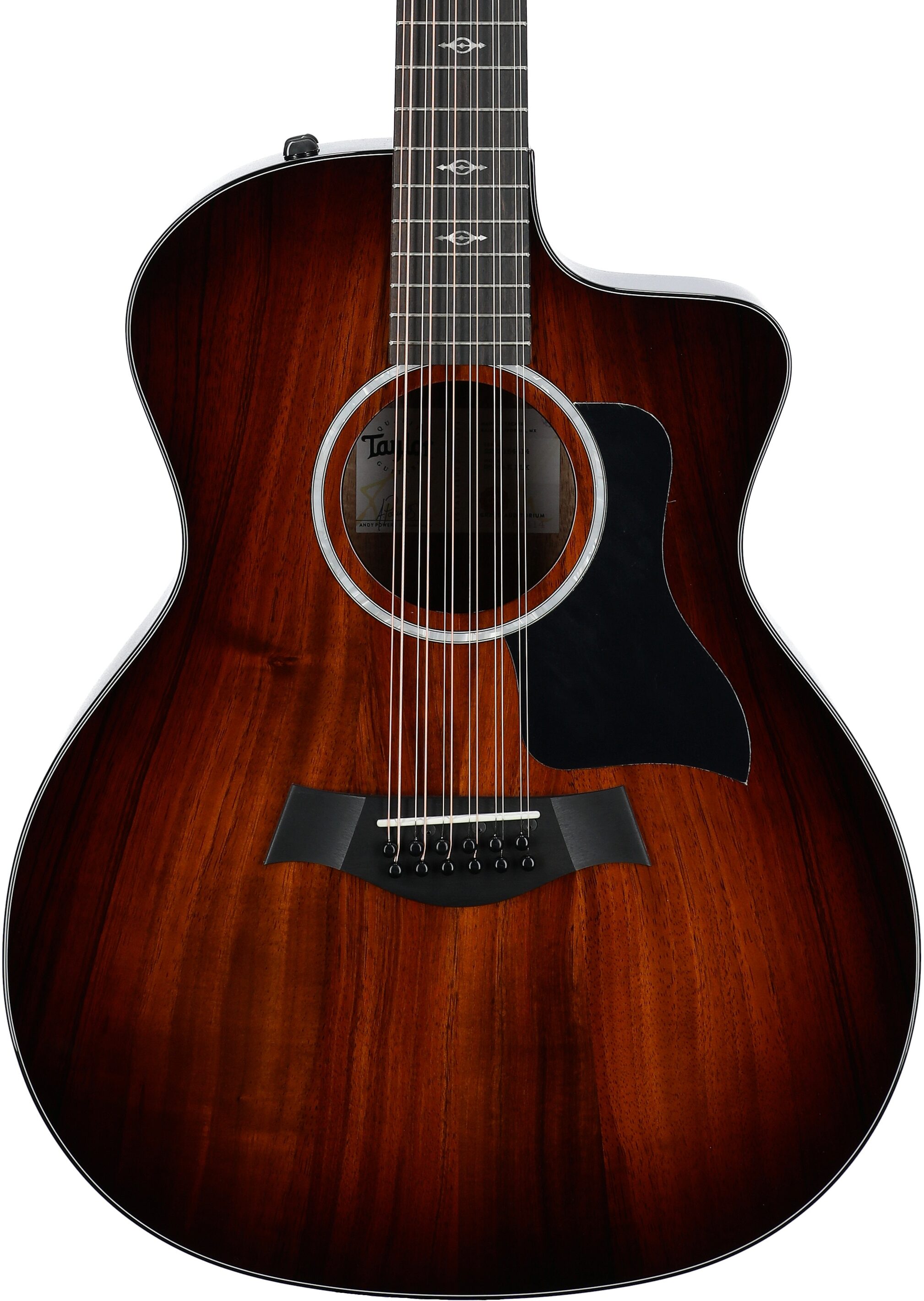 Taylor 264ce-K Deluxe 12-String Grand Auditorium Acoustic-Electric Guitar (with Case) 5 Taylor 264ce-K Deluxe 12-String Grand Auditorium Acoustic-Electric Guitar (with Case)