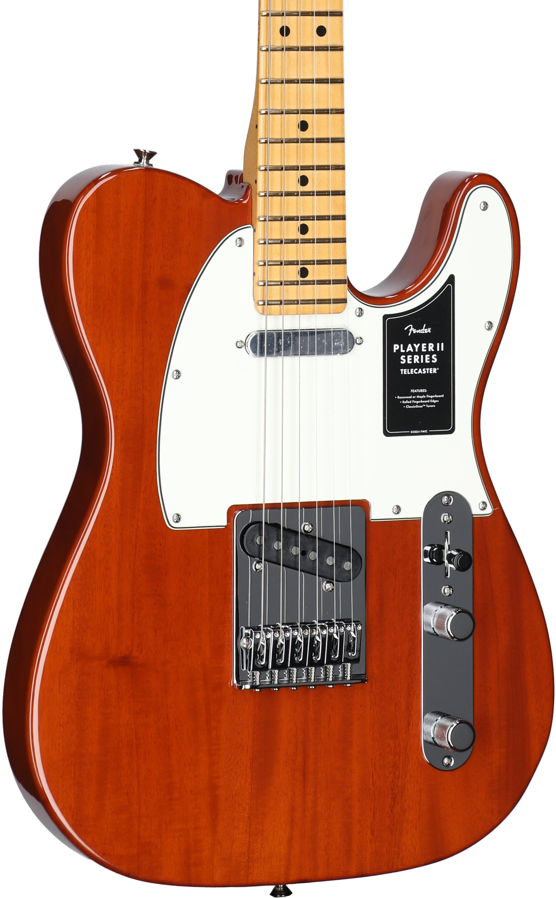 Fender Player II Telecaster Chambered Mahogany Electric Guitar 1 Fender Player II Telecaster Chambered Mahogany Electric Guitar