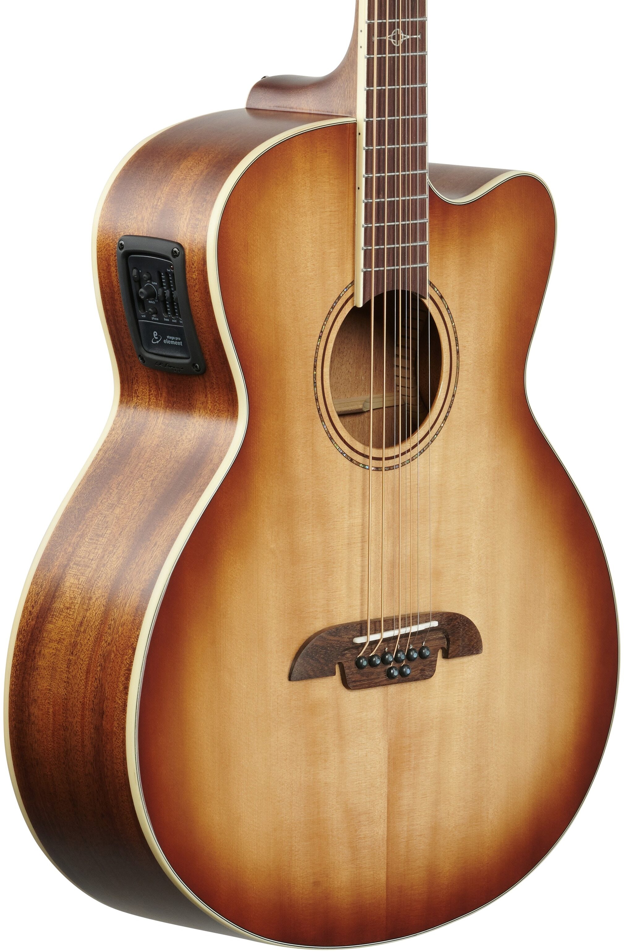 Alvarez Artist Series Baritone Acoustic-Electric Guitar, 8-String